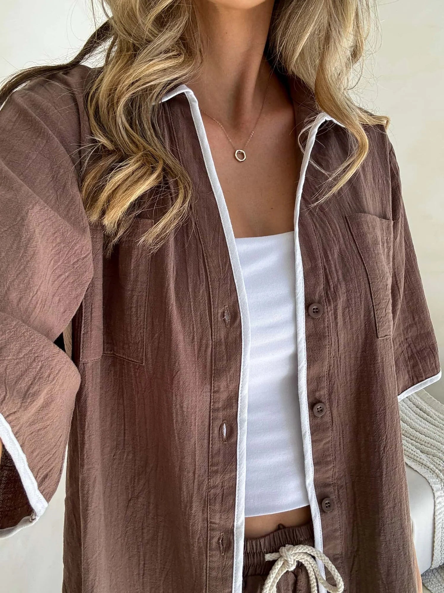 Aria 2 Piece Set Brown