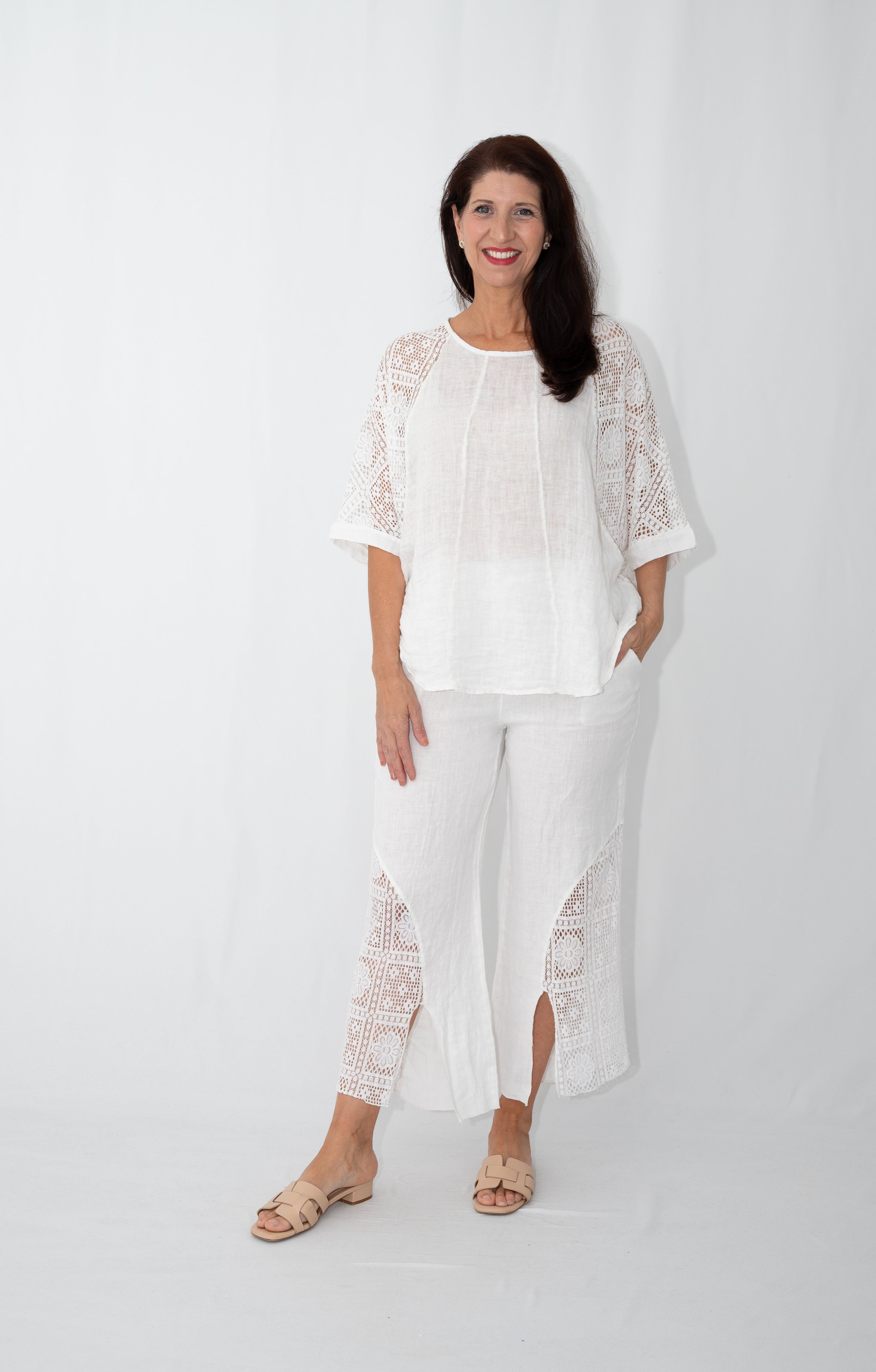 Valence Italian Linen Pant