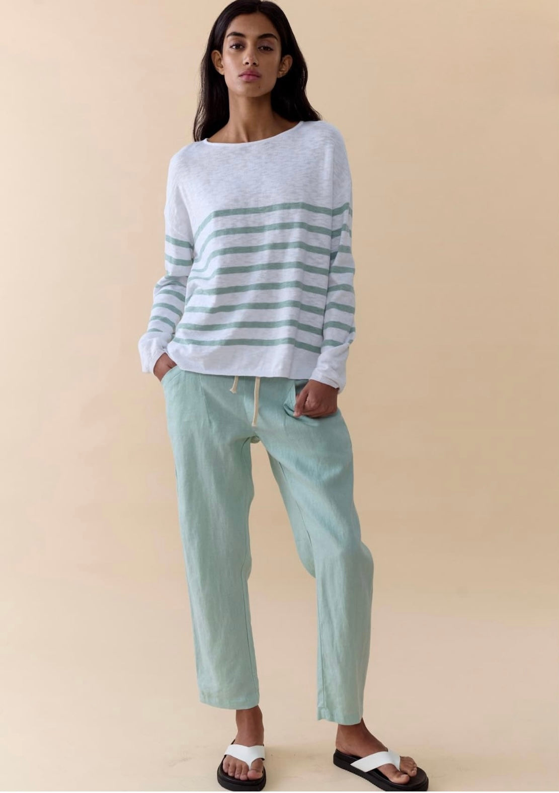 Little Lies Luxe Linen Pant