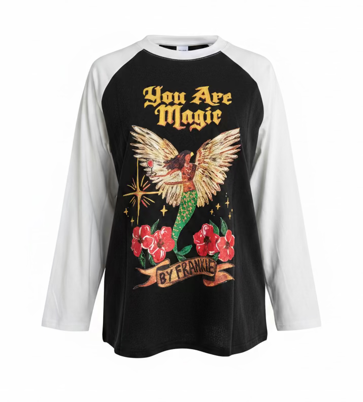 You Are Magic Tee Black/White