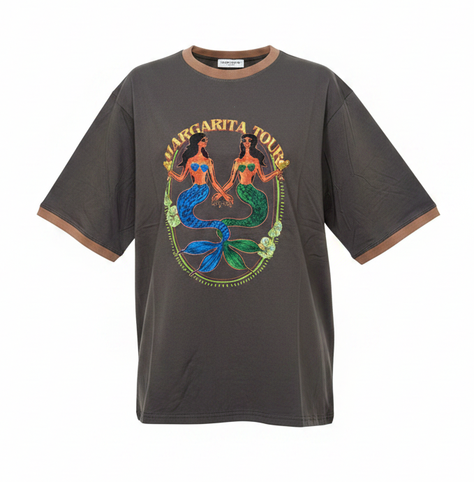 Margarita Tour Tee Charcoal