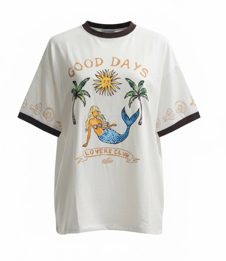 Good Days Lovers Club Tee White