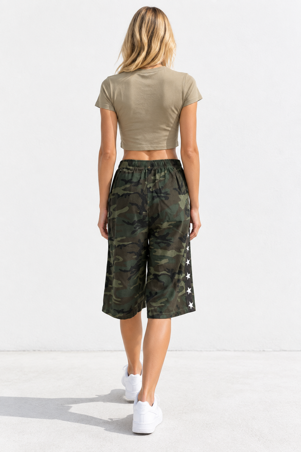 Dark Camo Racer Stripe Jorts
