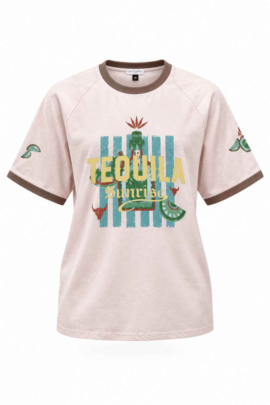 Tequila Sunrise Tee Pink