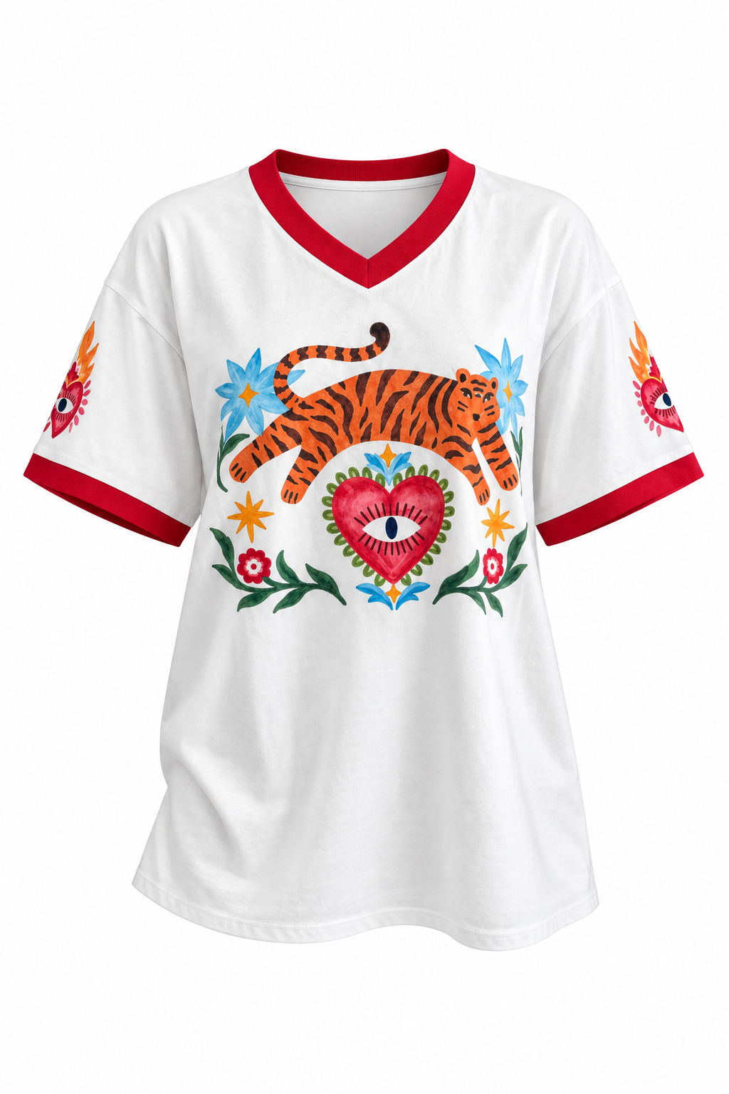 Tiger Eye By Frankie Tee White
