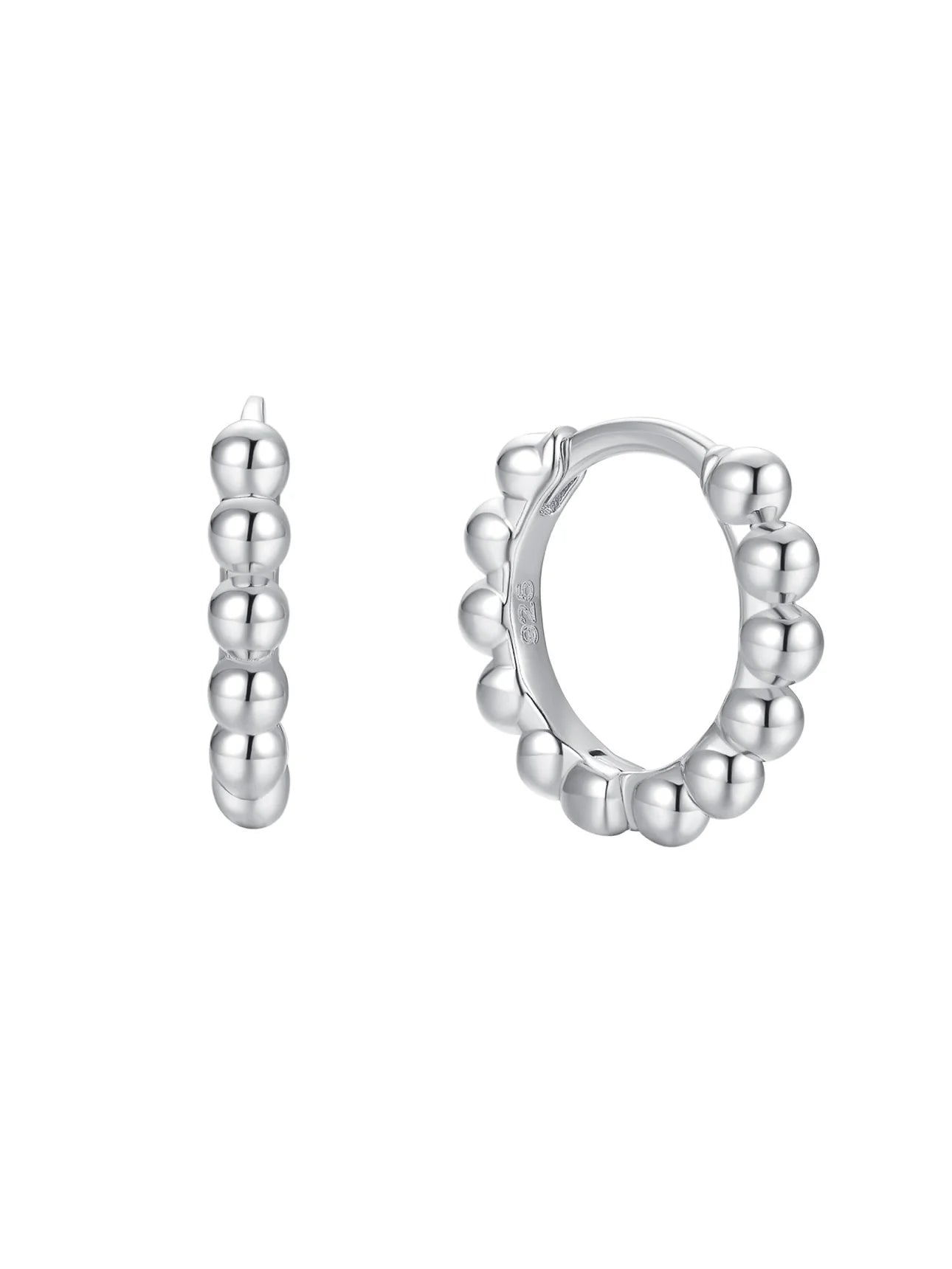 Kauai Sun Hoops in Silver