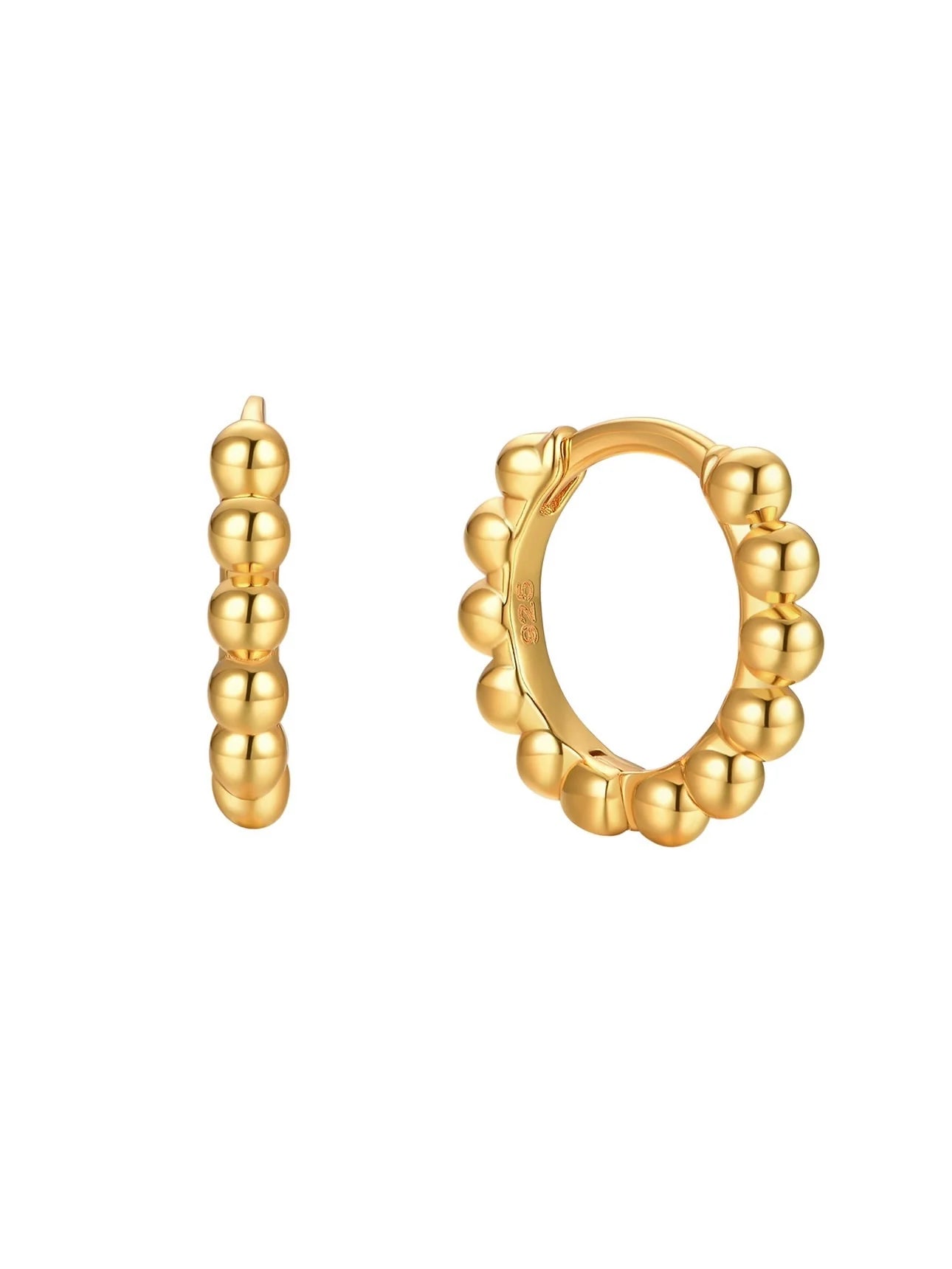 Kauai Sun Hoops in 18k Gold Vermeil