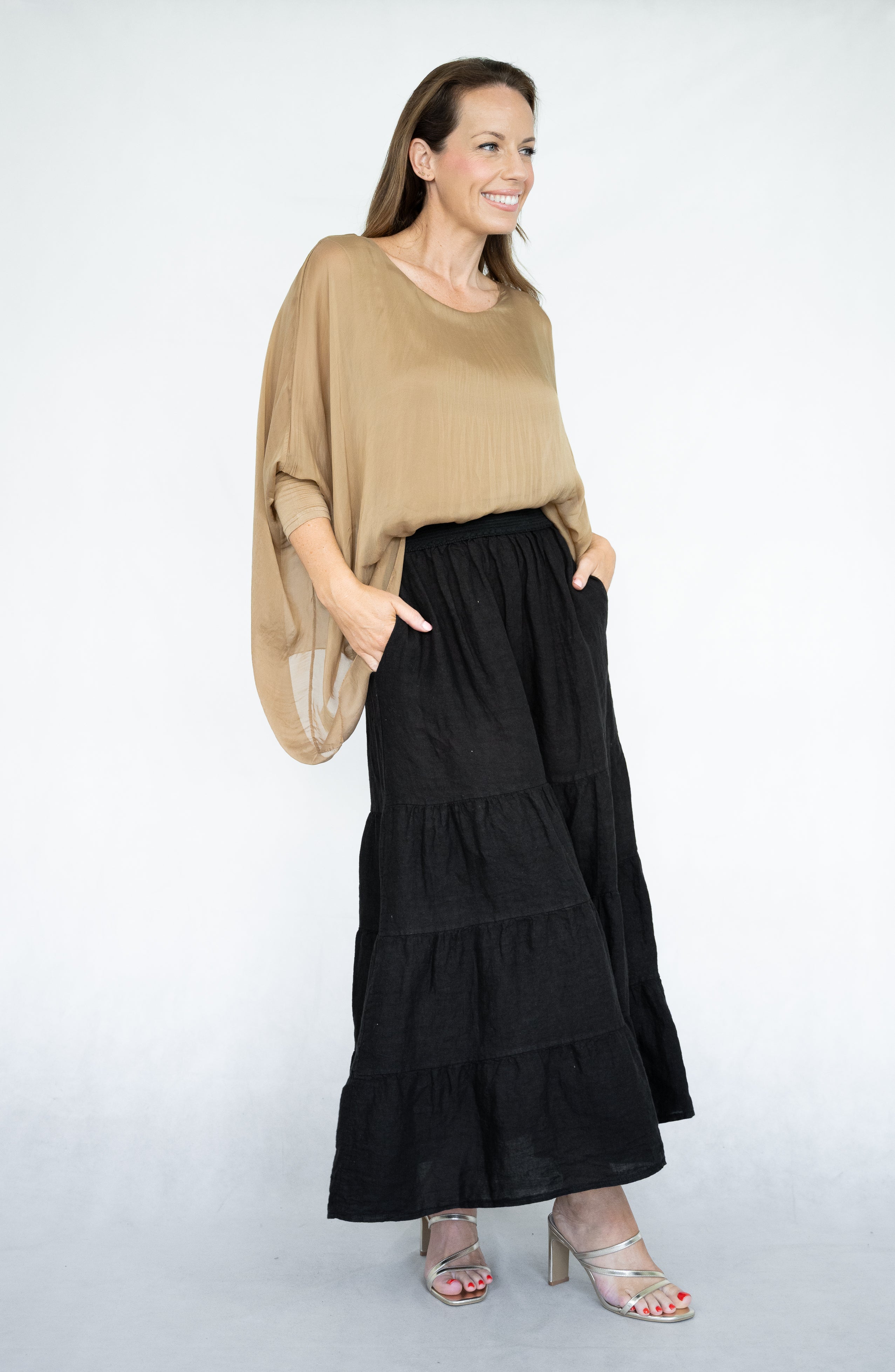 Sofia Silk Top