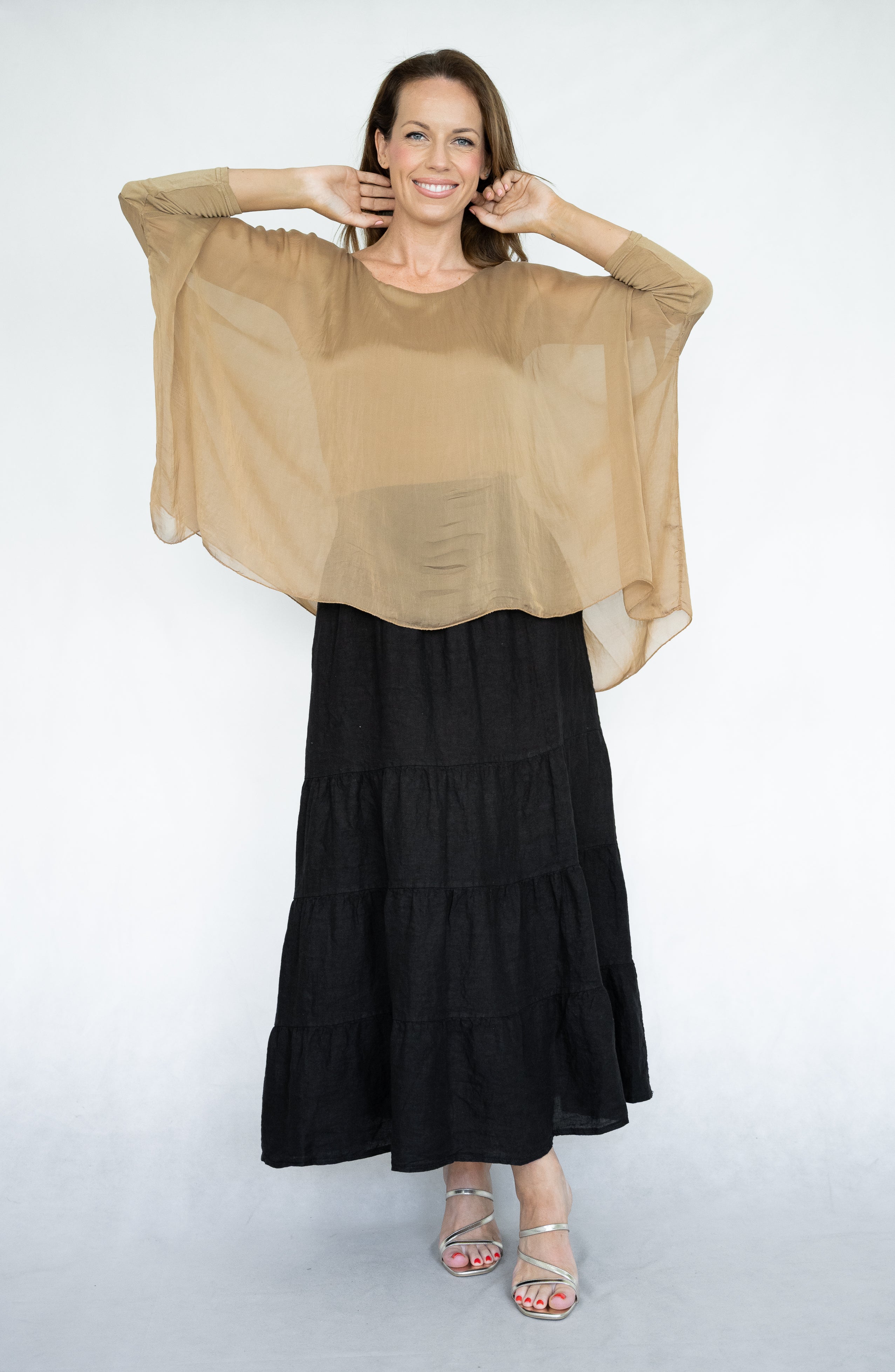 Sofia Silk Top