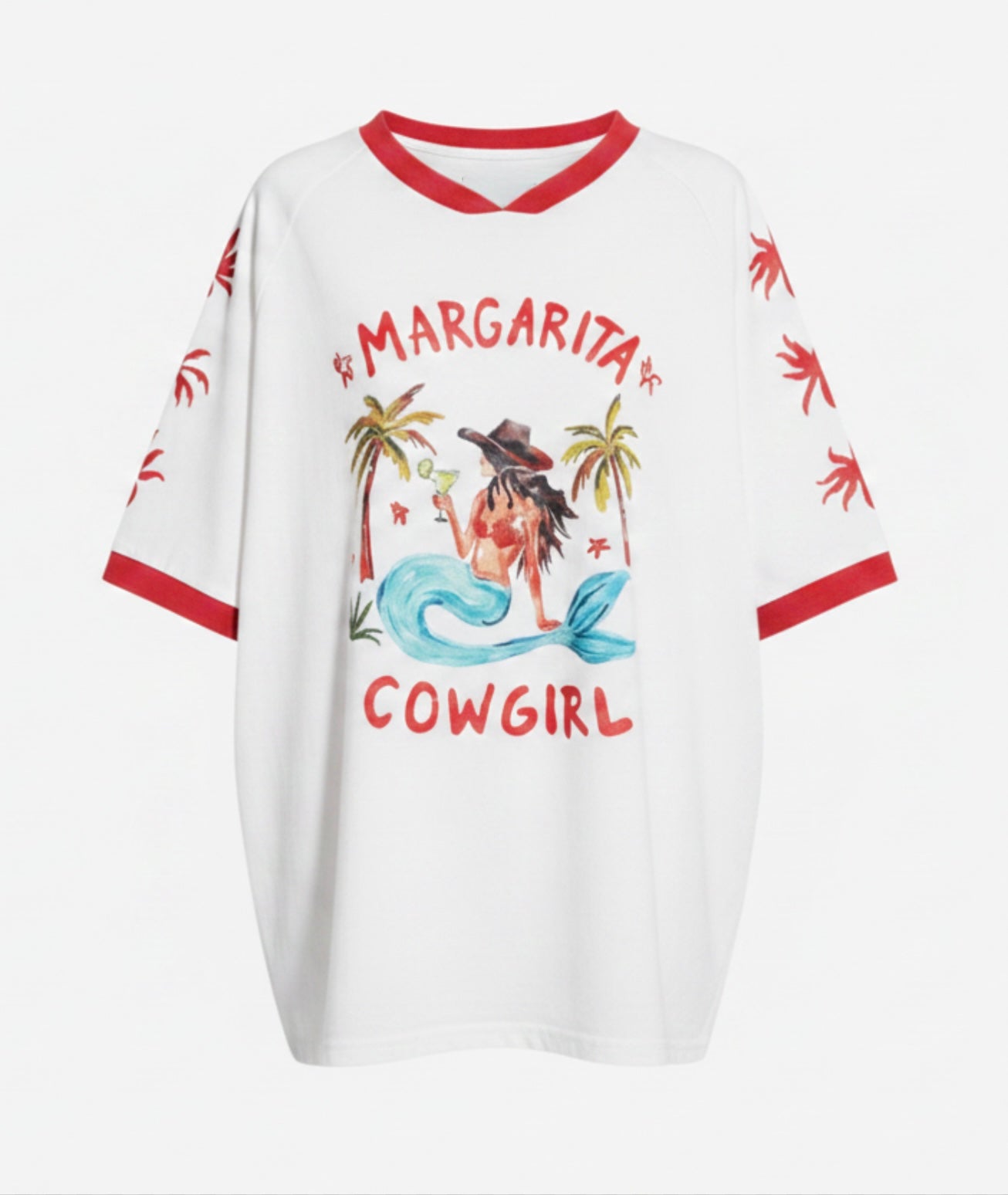 Margarita Cowgirl Tee White
