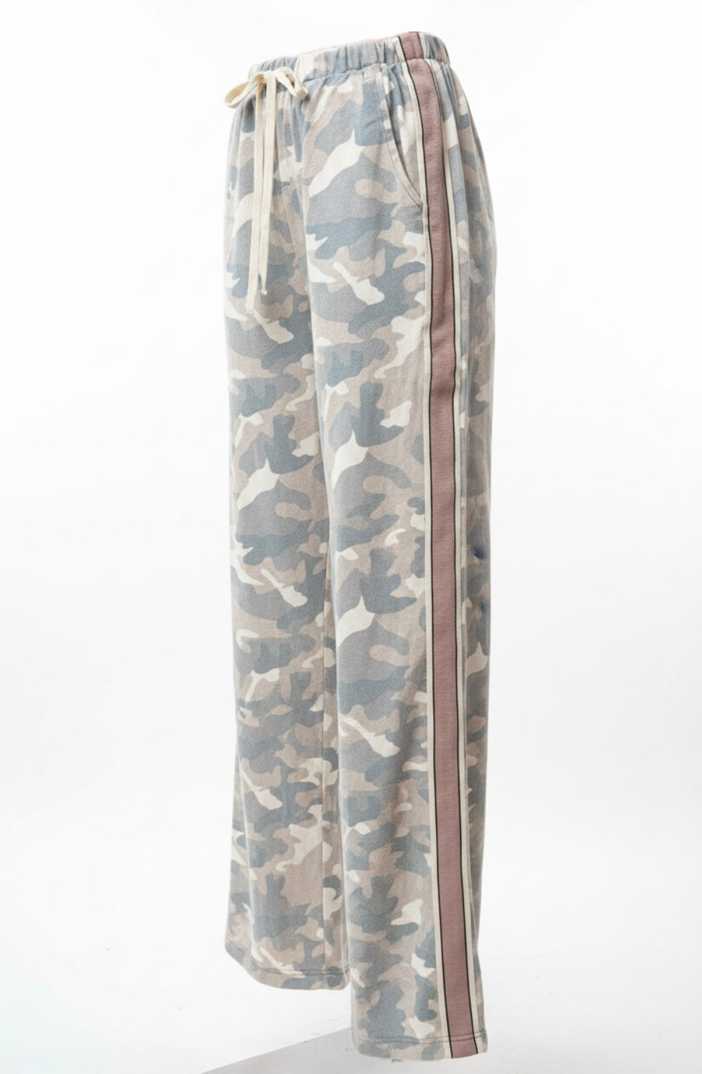 Neutral Camo Racer Stripe By Frankie Pants
