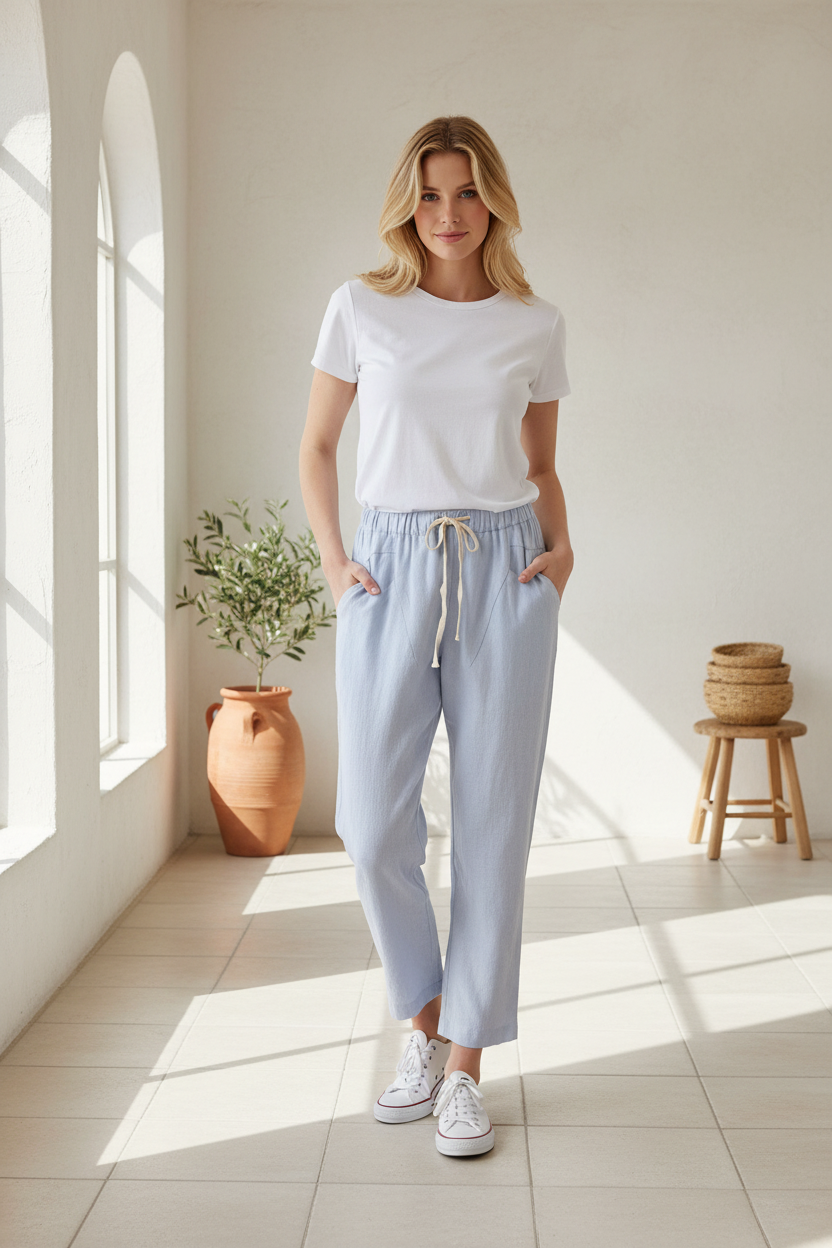 Little Lies Luxe Linen Pant