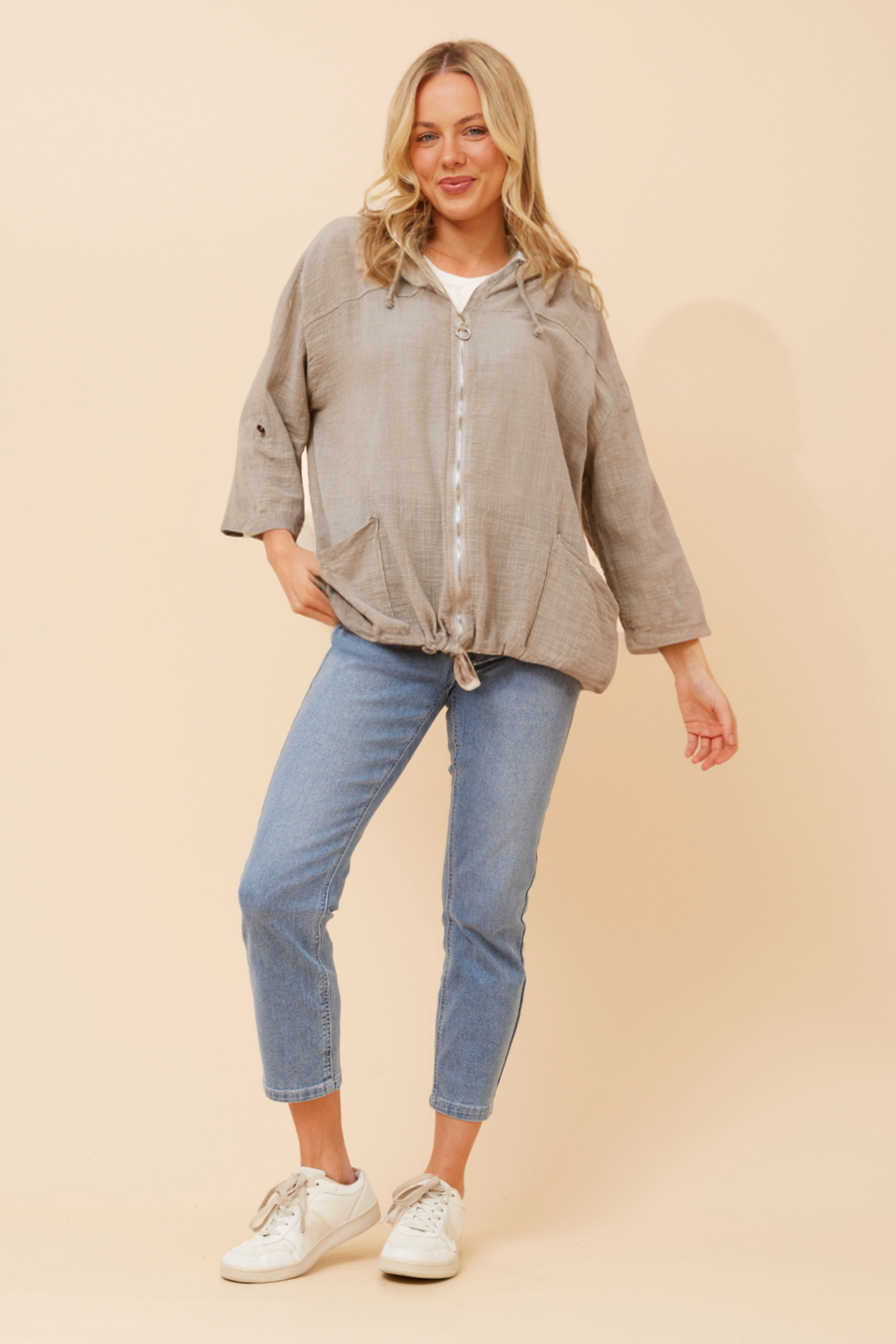 Siena Italian Jacket Taupe
