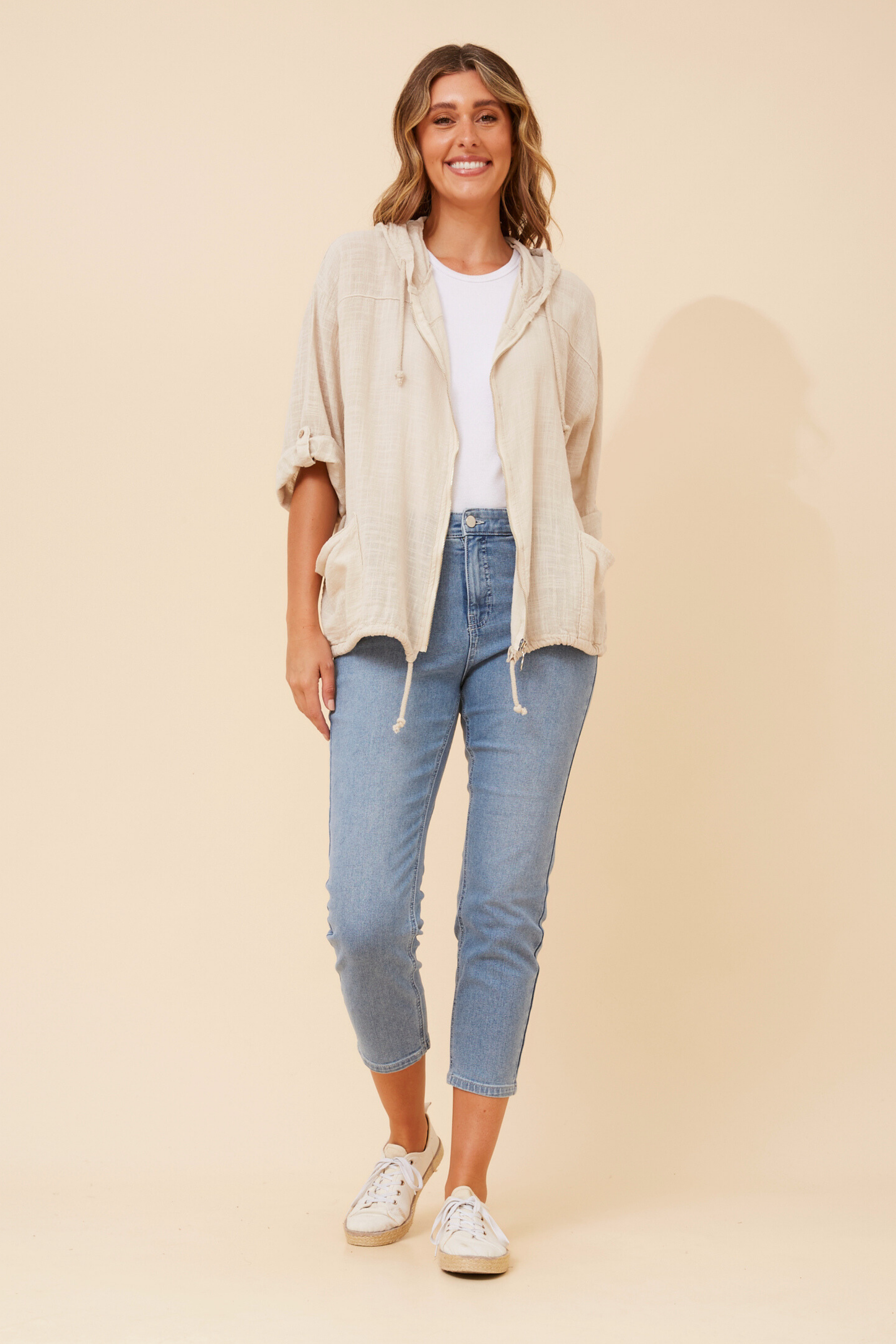 Siena Italian Jacket Oatmeal