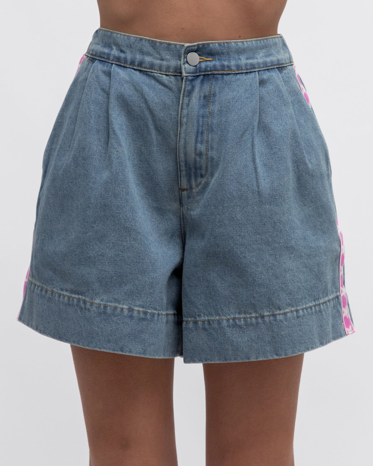 Star Denim Racer Short