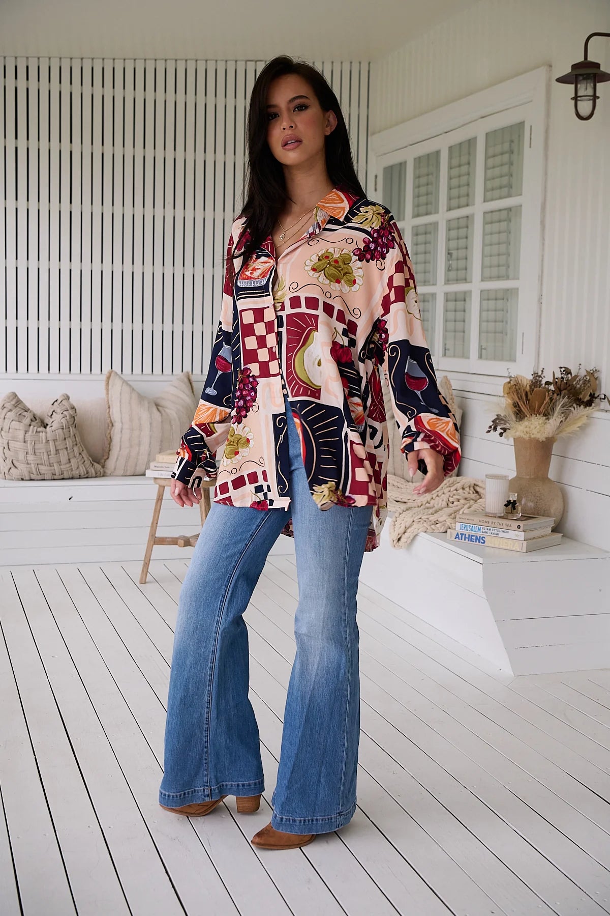 Fae Shirt - Barossa Print