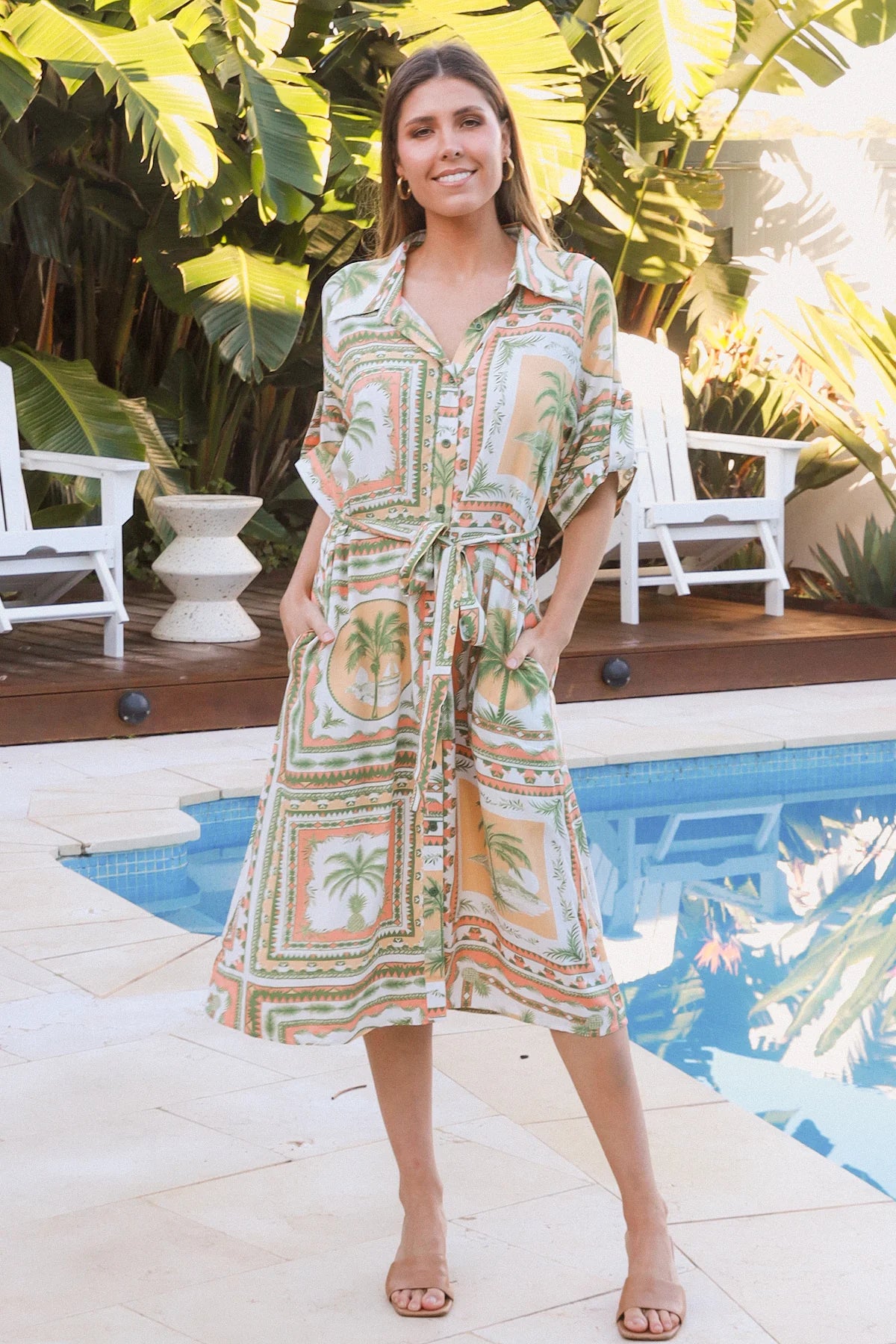Chrysta Midi Dress