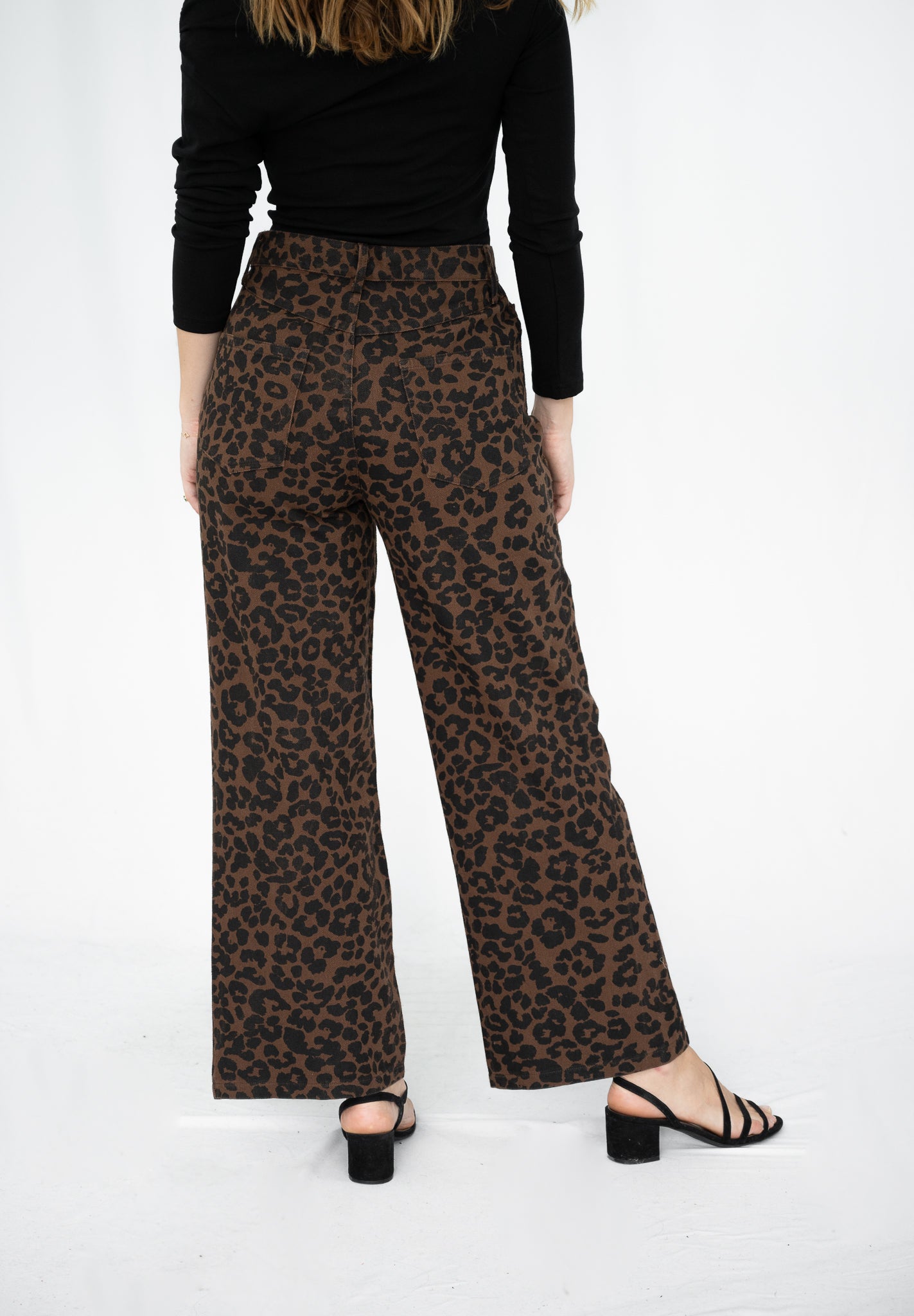 Peyton Leopard Jeans