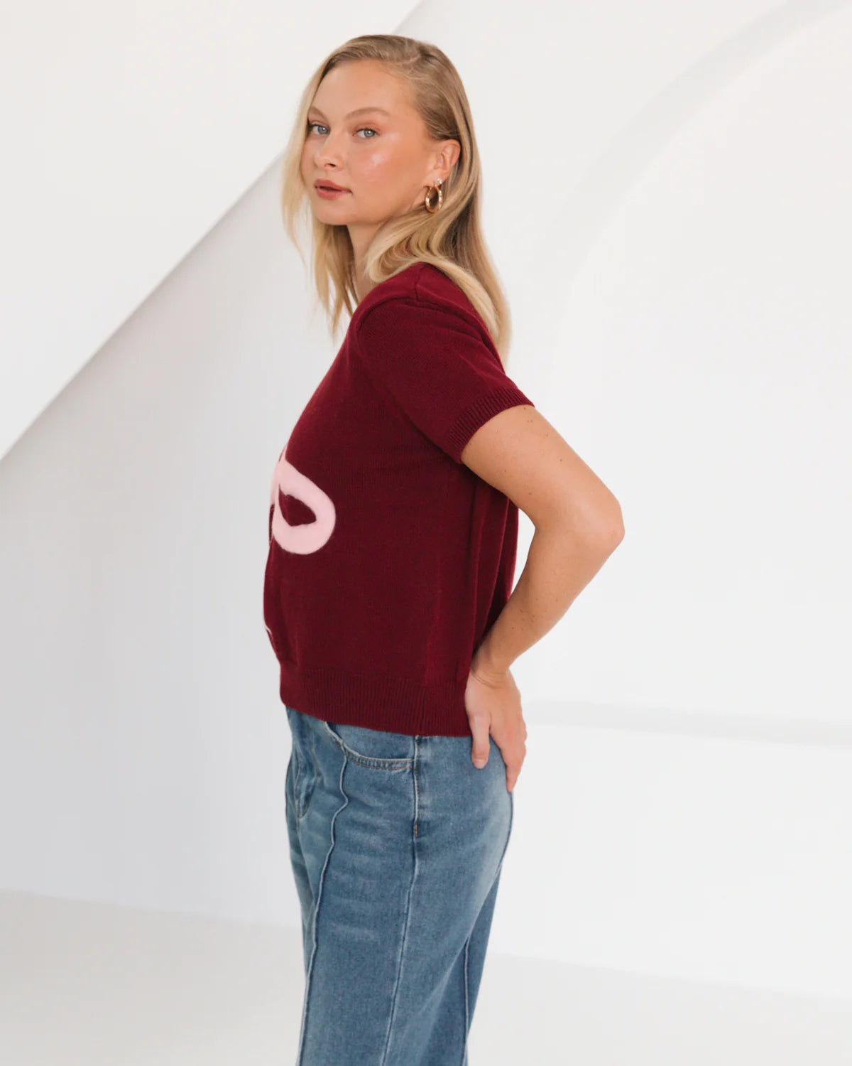Lara Bow Knit Tee