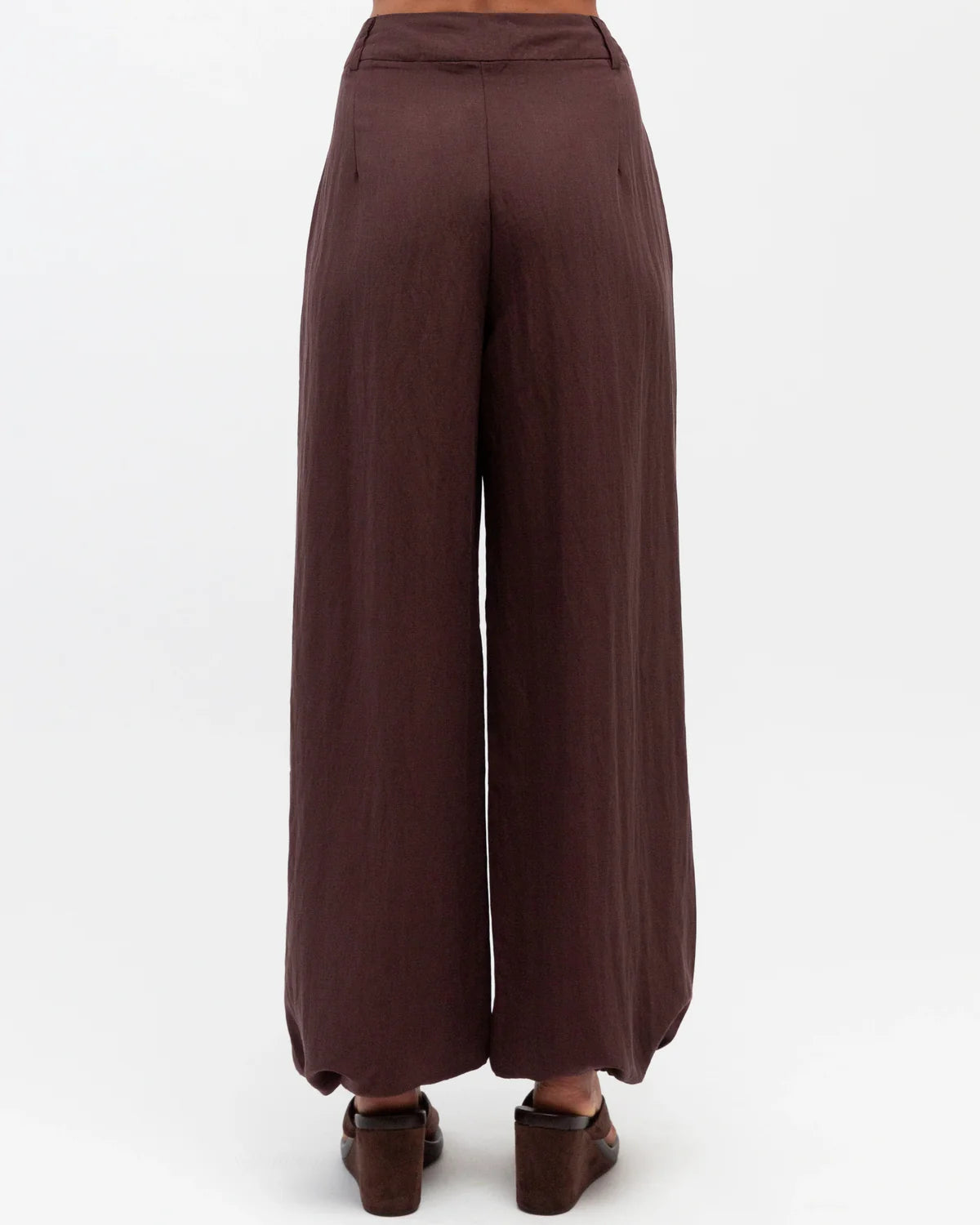 Acia Balloon Pant Chocolate