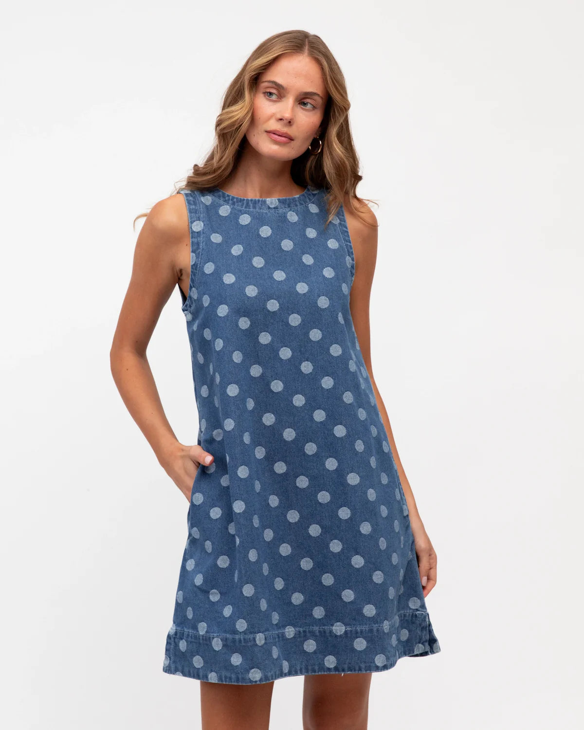 Joanna Short Denim Dress