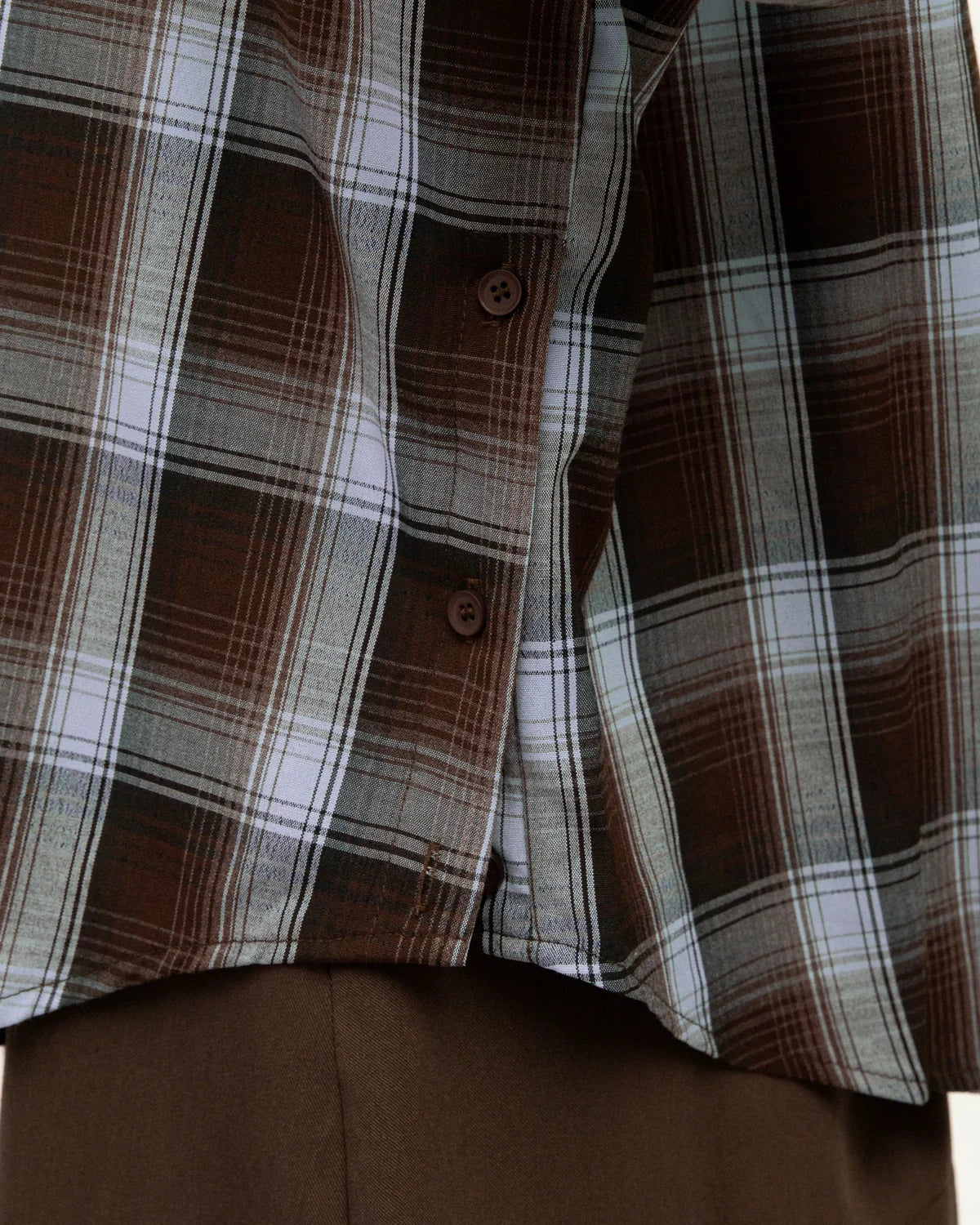 Sam Check Shirt Blue