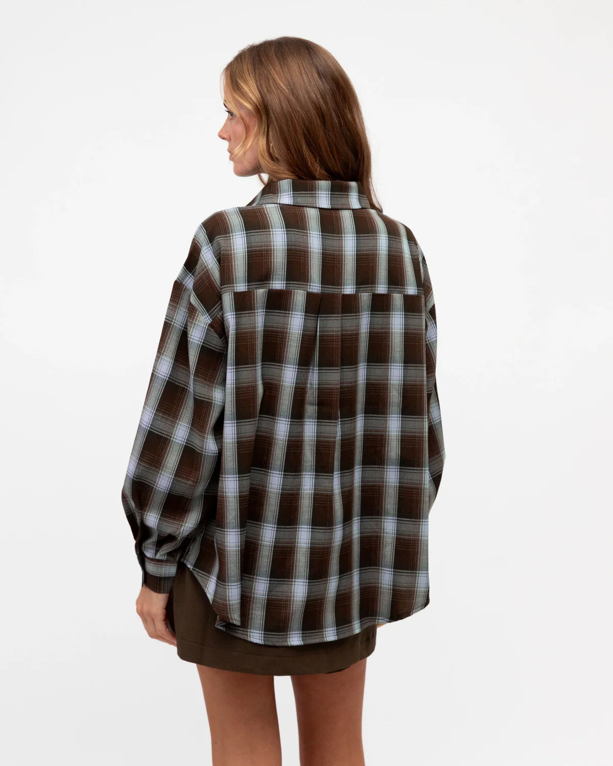 Sam Check Shirt Blue