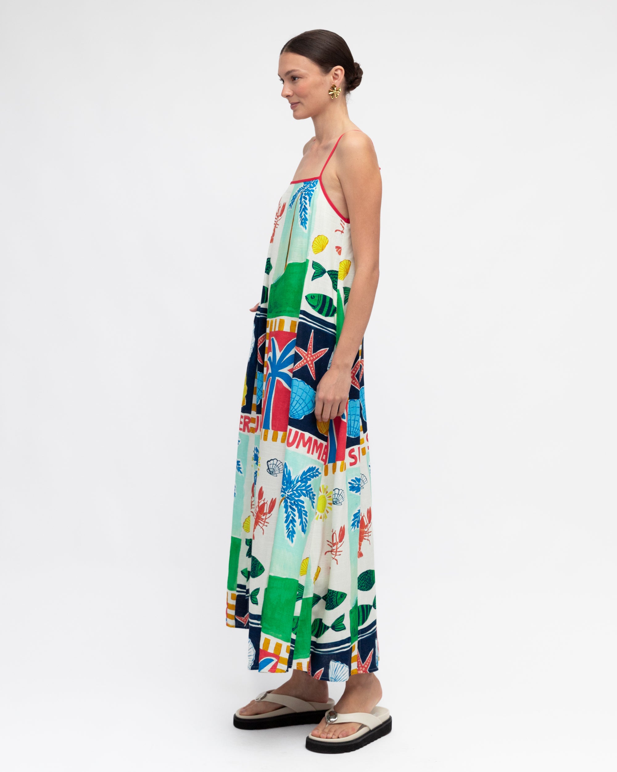 Soleil Summer Midi Dress