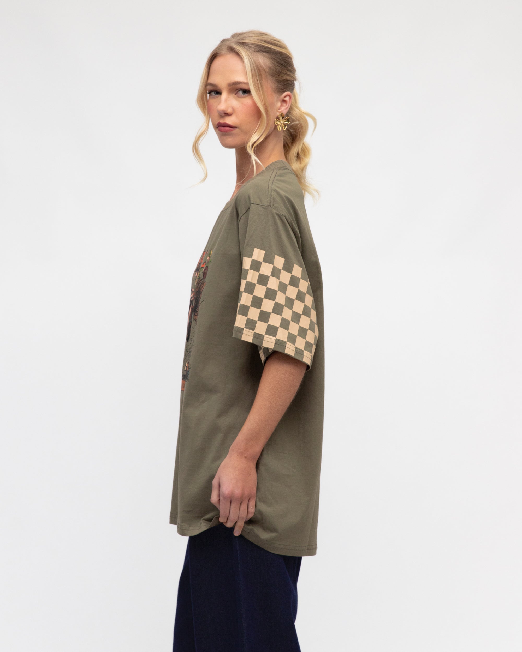 Wild West Tee Khaki