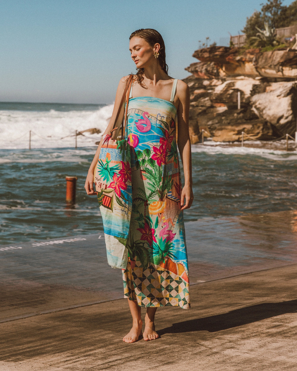 Poolside Midi Dress