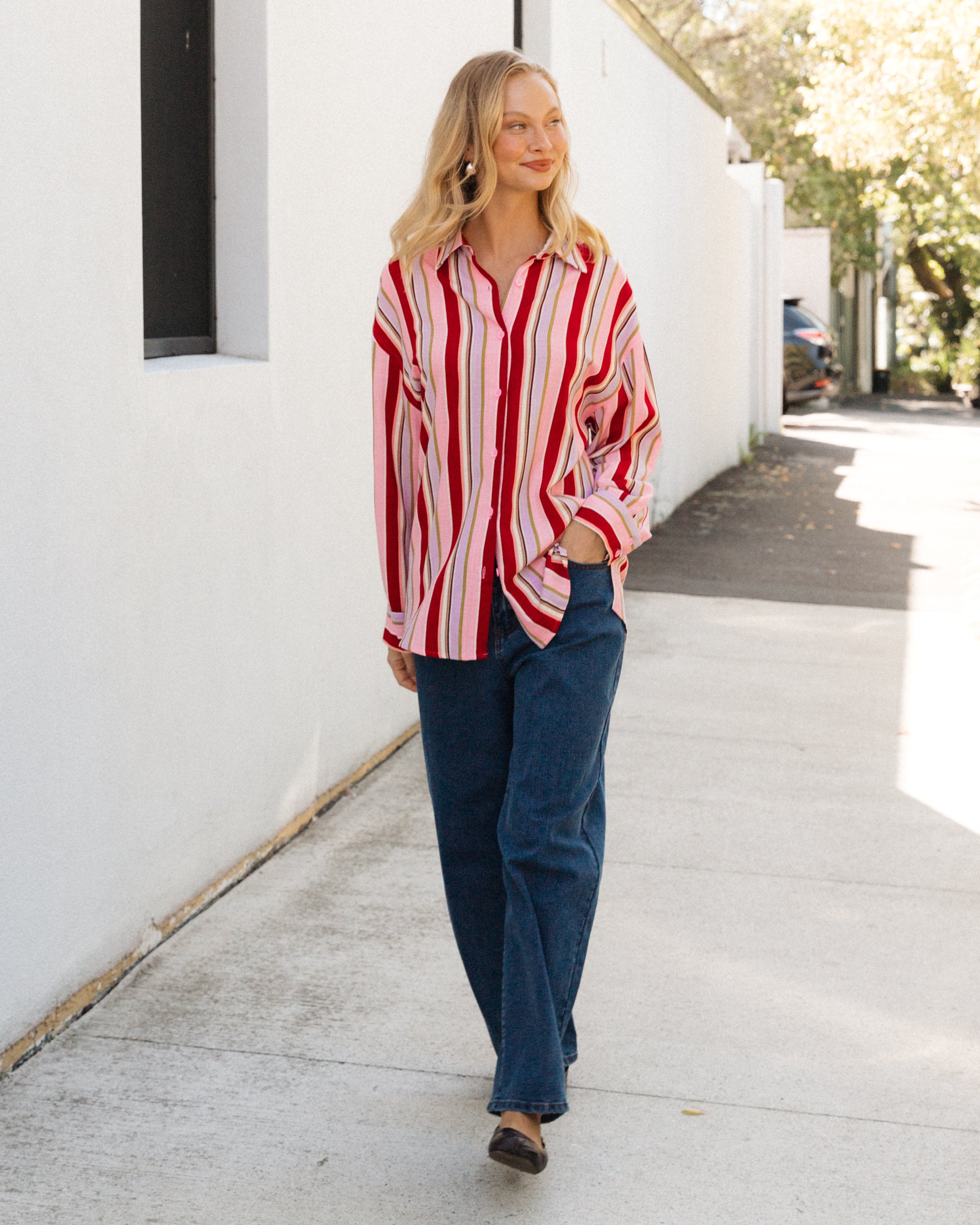 Alison Stripe Shirt