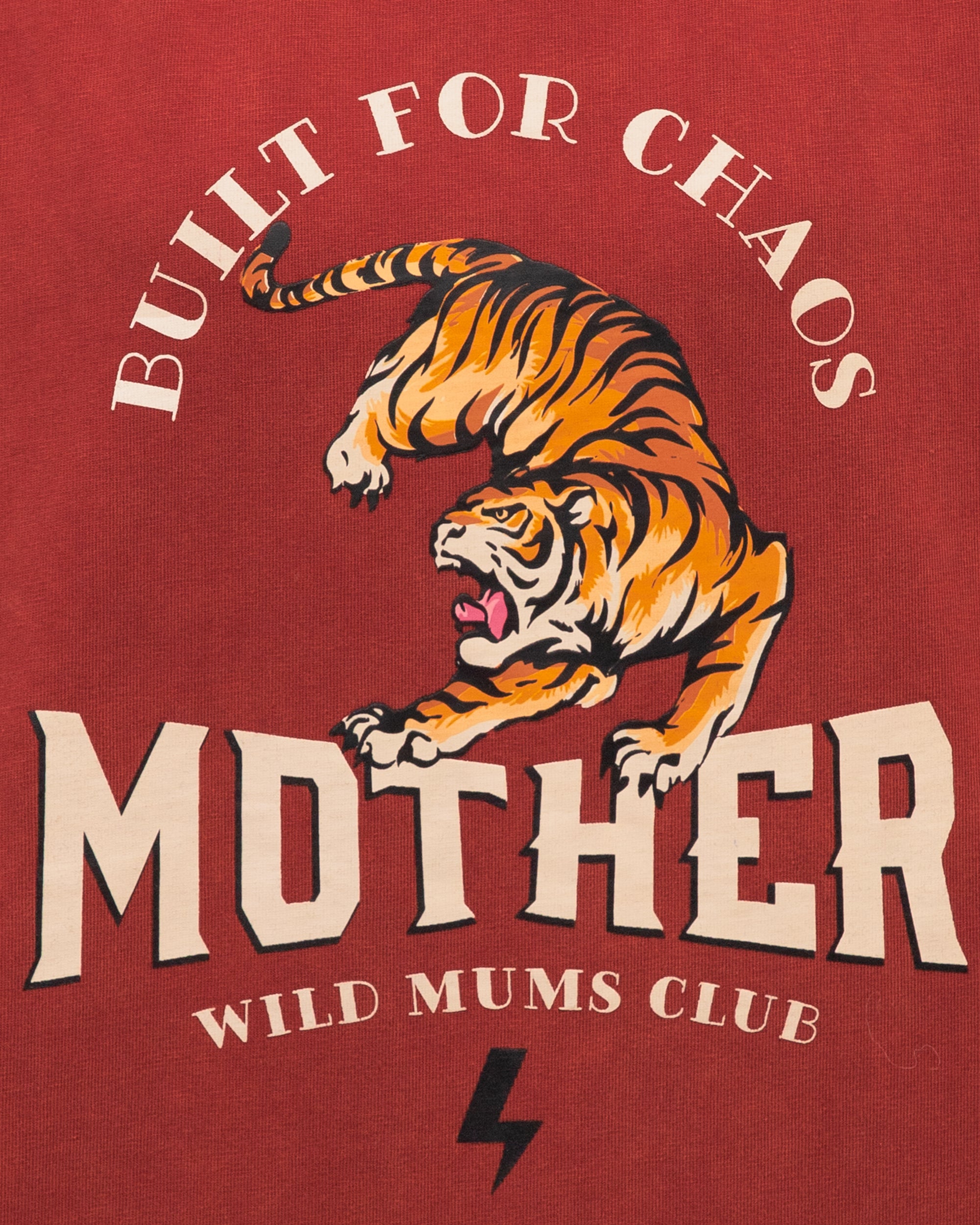 Mother Chaos Tee Red Acid