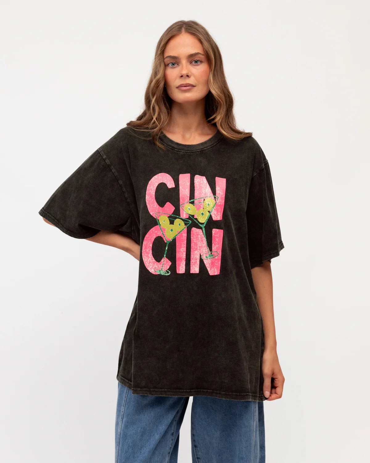 Cin Cin Paper Heart Tee