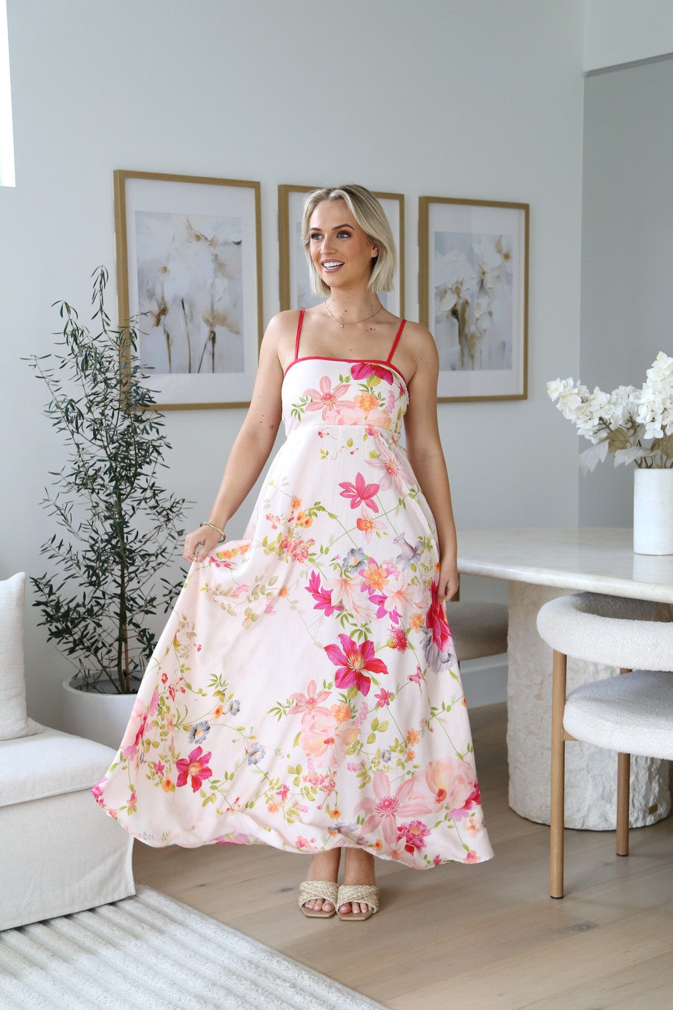 Florentine Sleeveless Maxi Dress