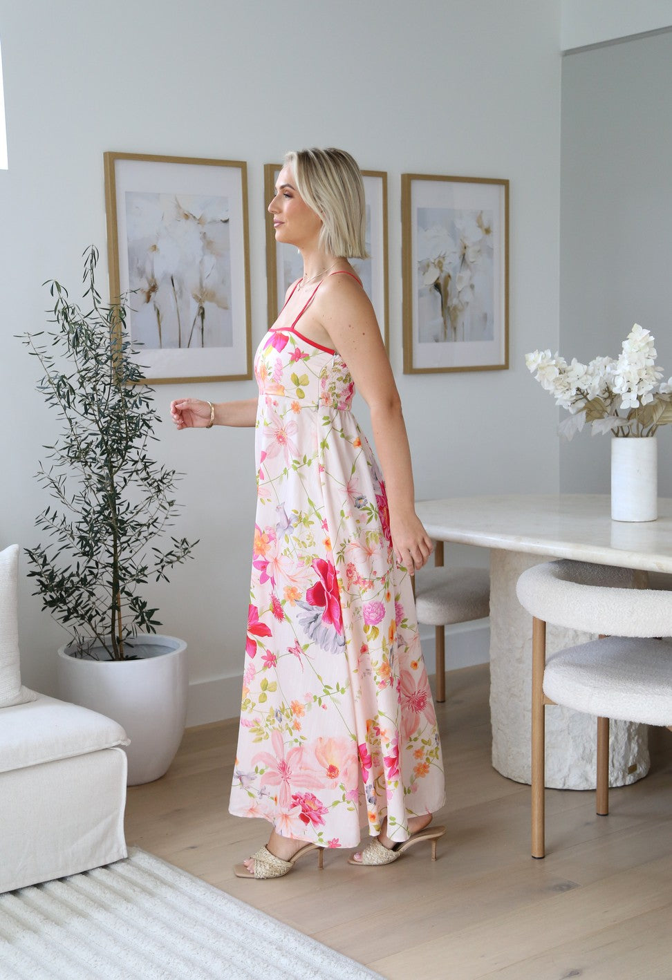 Florentine Sleeveless Maxi Dress