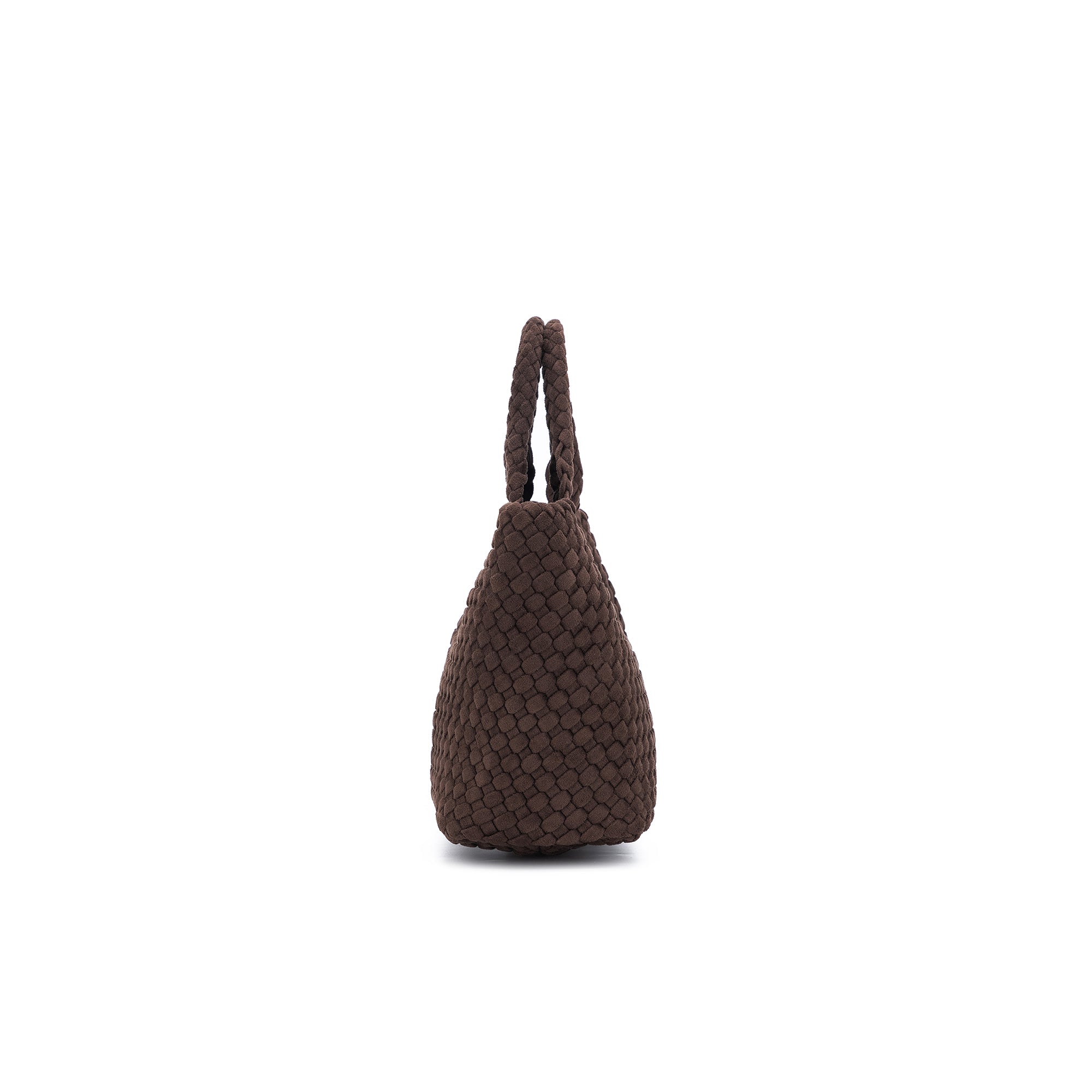 Cherie Chocolate 2 Piece Suede Mini Handbag