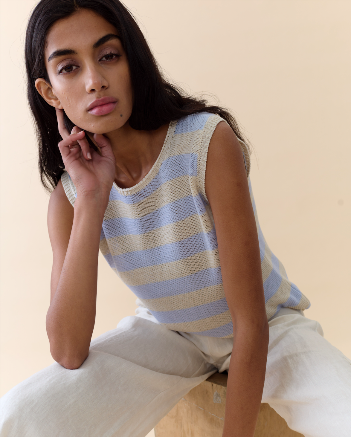 Spring Tank Stripe Little Lies
