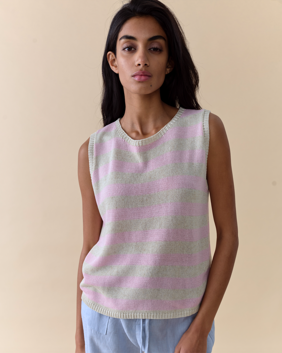 Spring Tank Stripe Little Lies