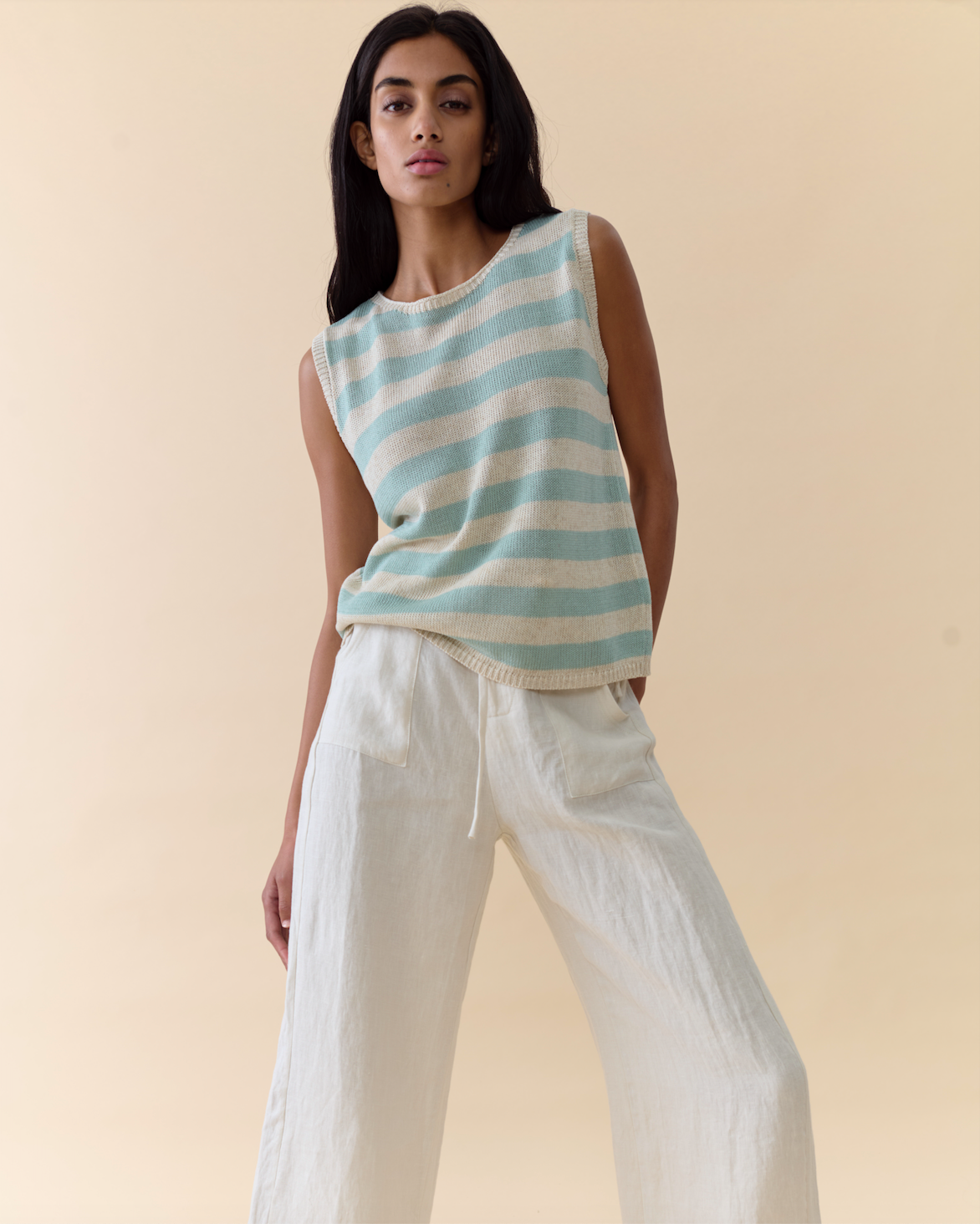 Spring Tank Stripe Little Lies