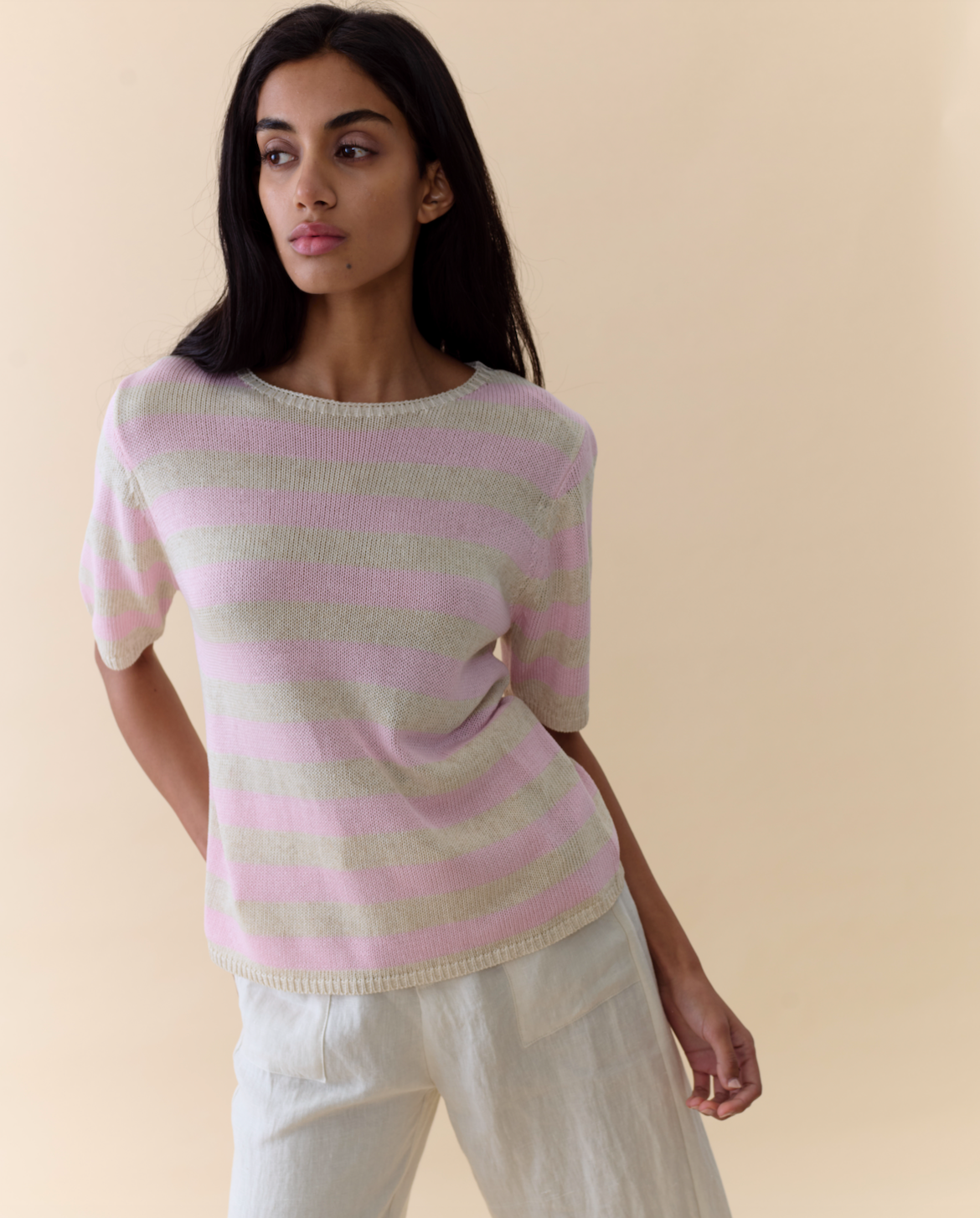 Summer Stripe Tee Little Lies