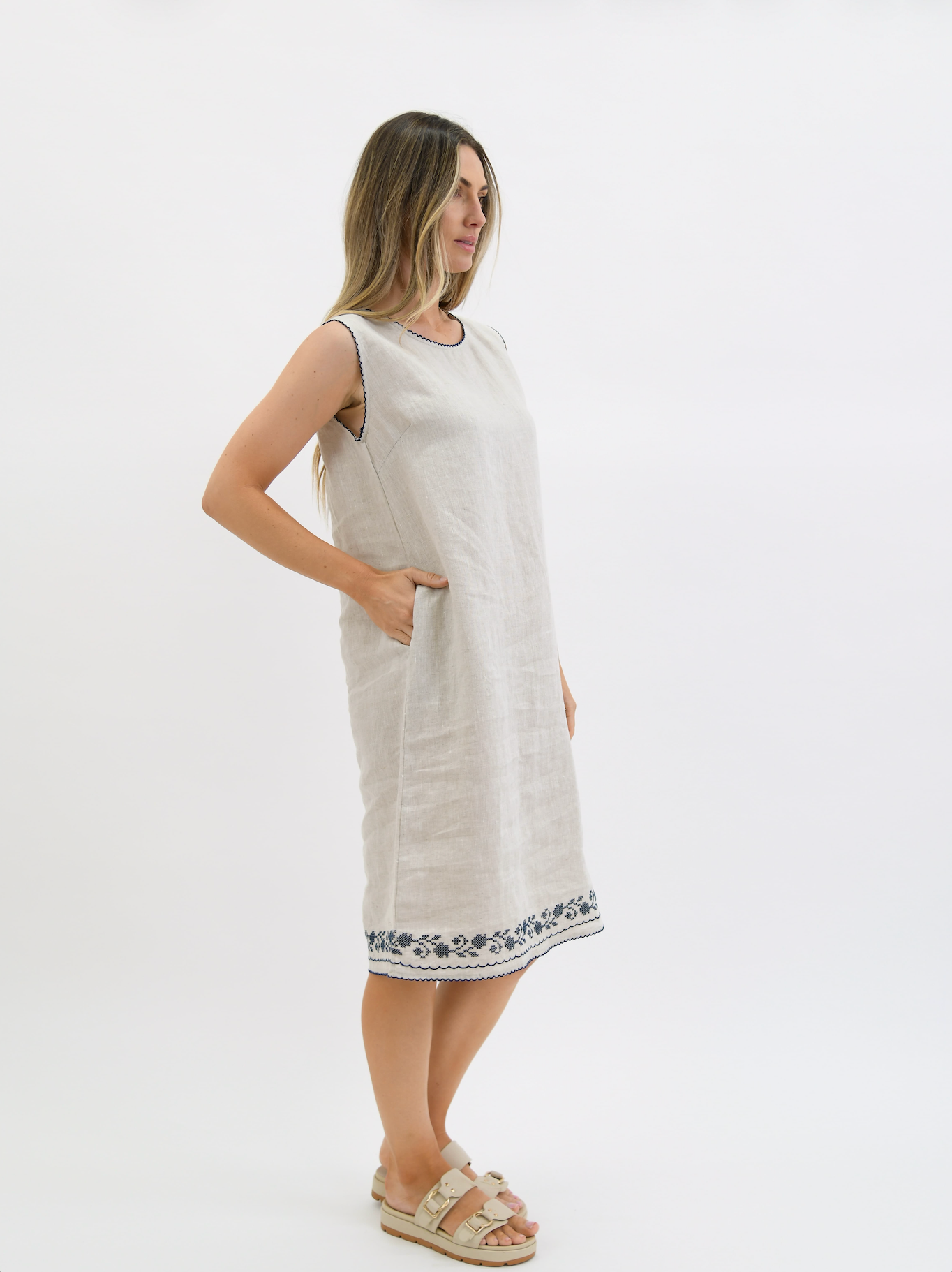 Hazel Linen Dress