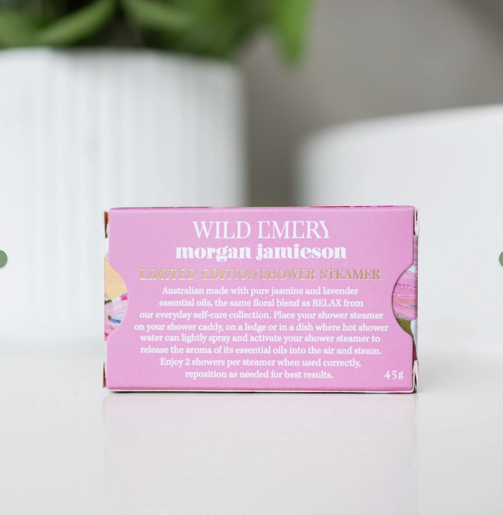 Wild Emery Morgan Jamieson Shower Steamers