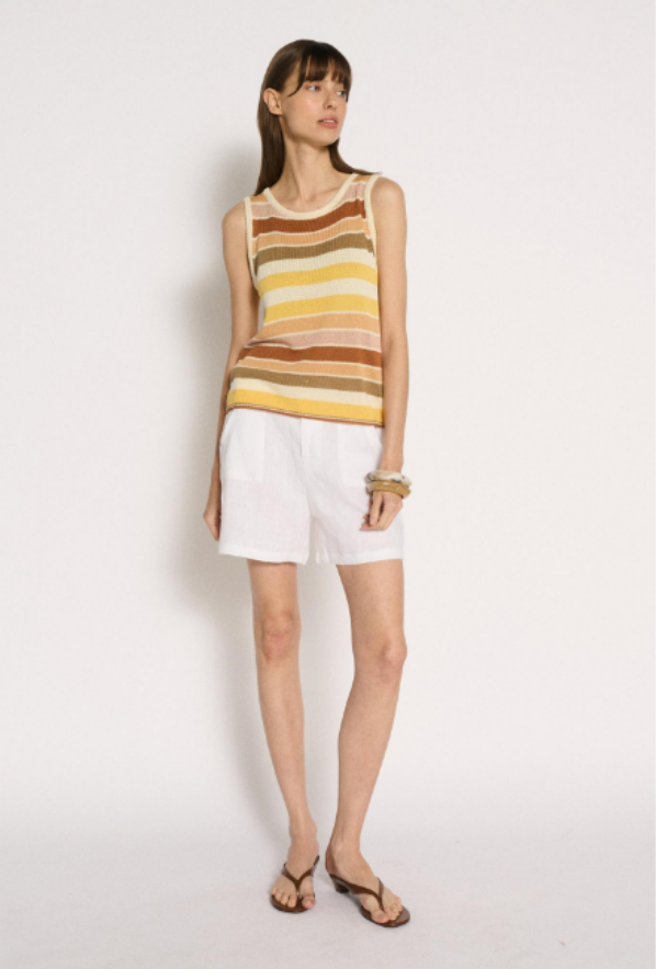 Stevie Striped Knit Tank