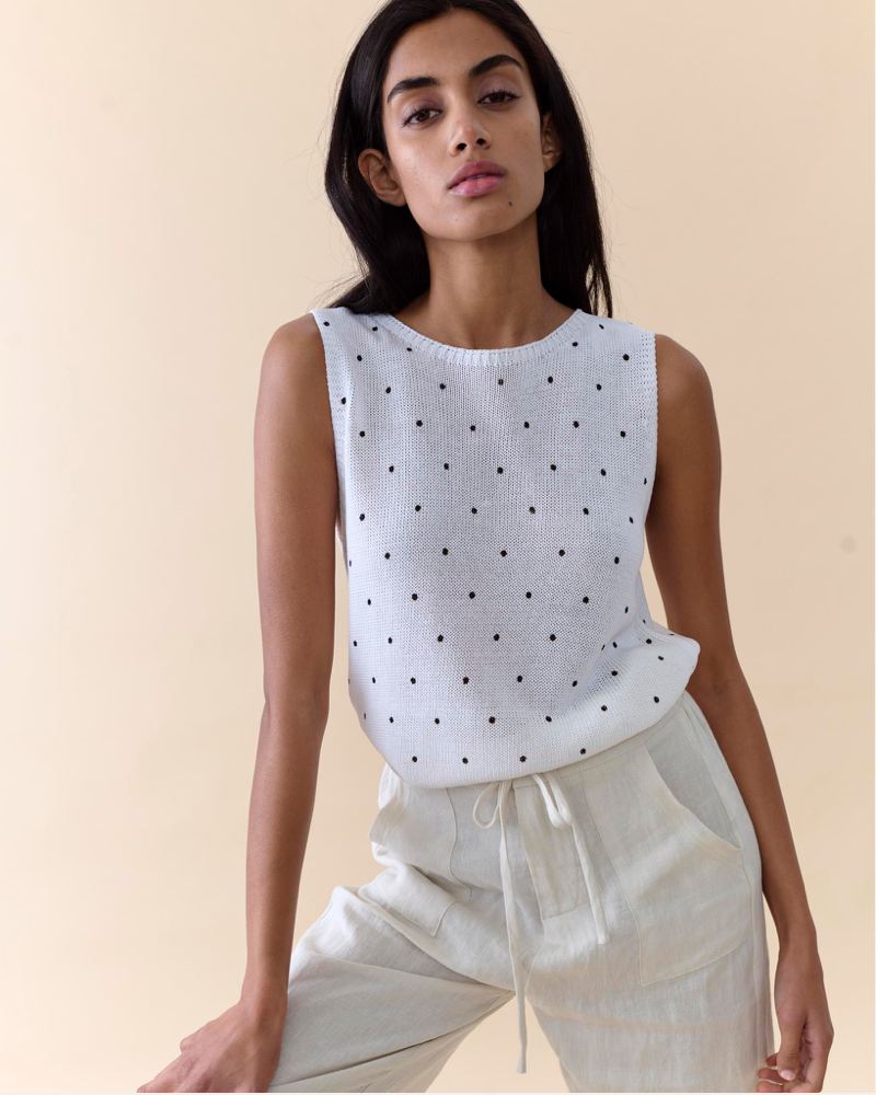 Polka Dot Tank by Little Lies