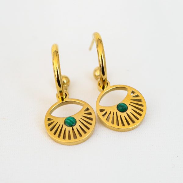 Sol Earrings in Gold