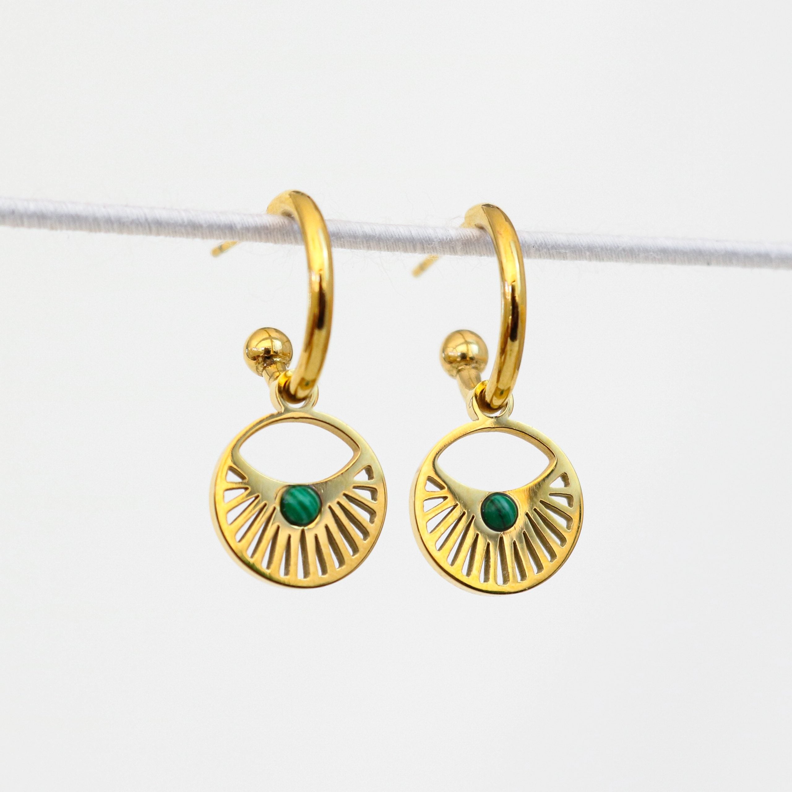 Sol Earrings in Gold