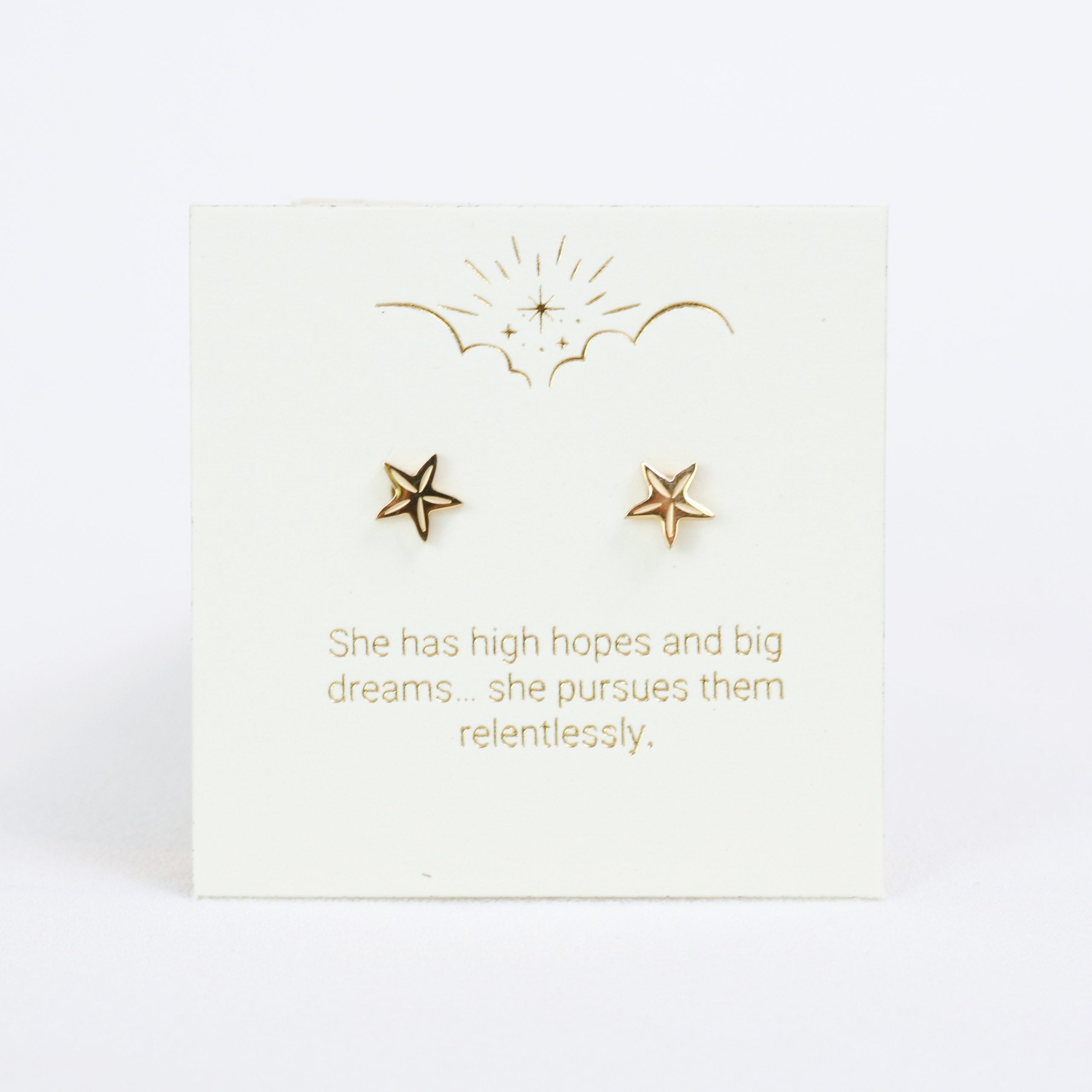 Starfish Stud Earrings