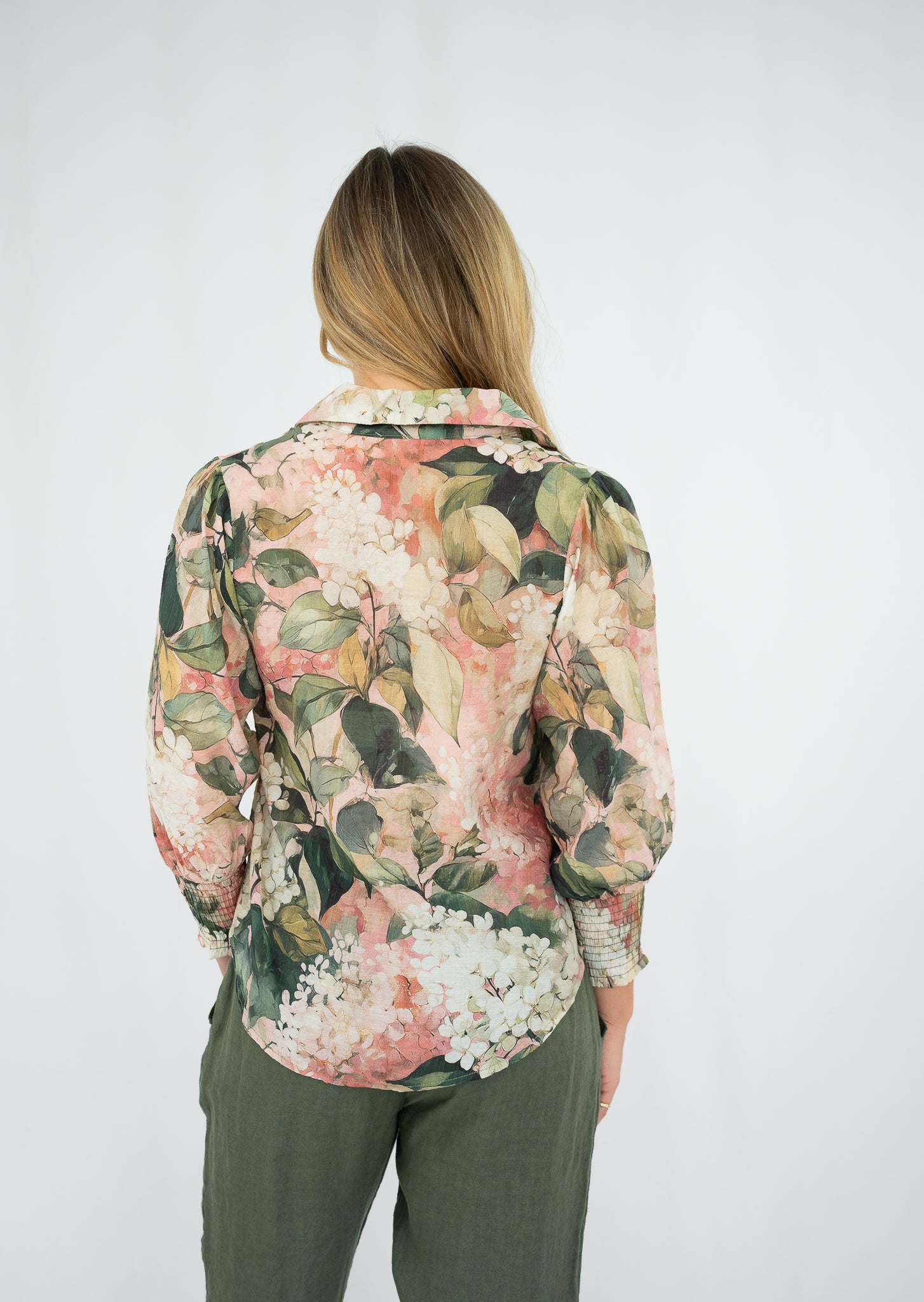 Wisteria Blouse Green