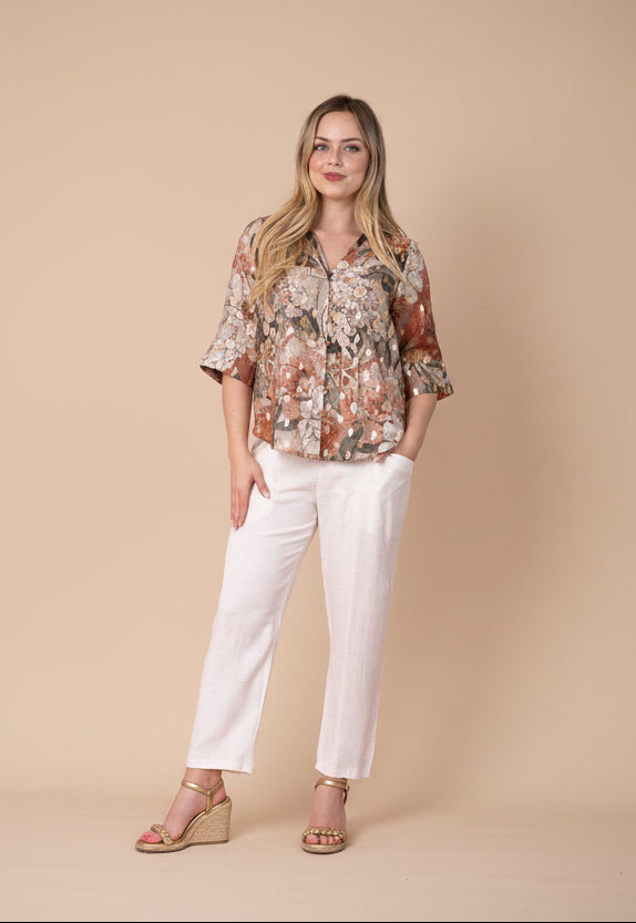 Antique Gold Blouse