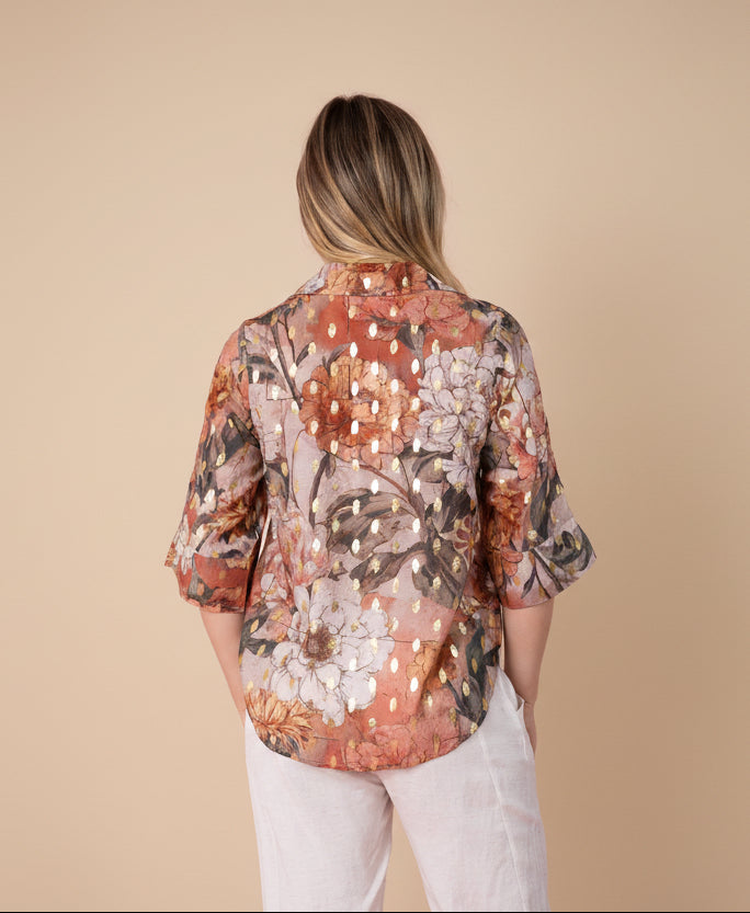 Antique Gold Blouse
